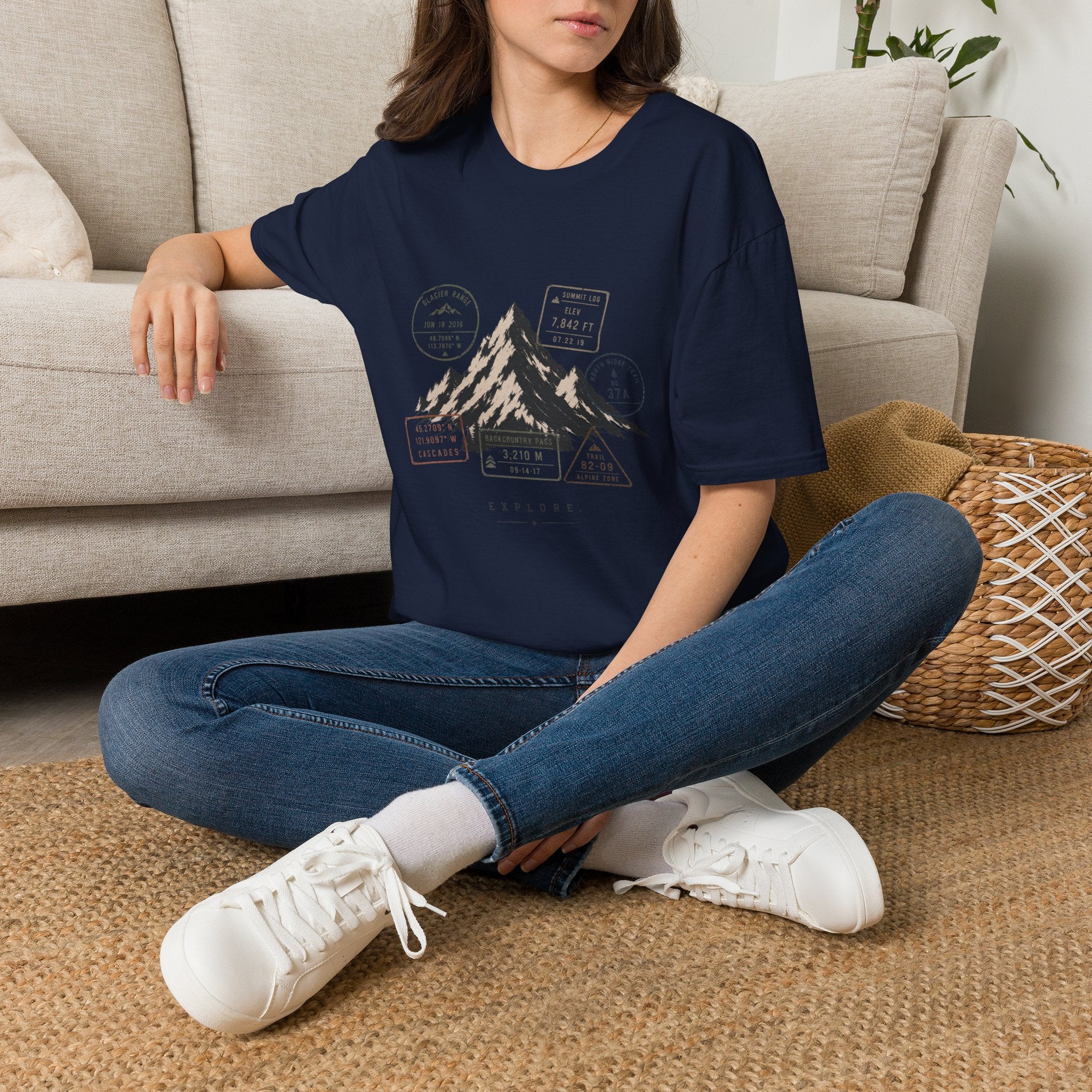 Explore Stamp Mountain T-Shirt