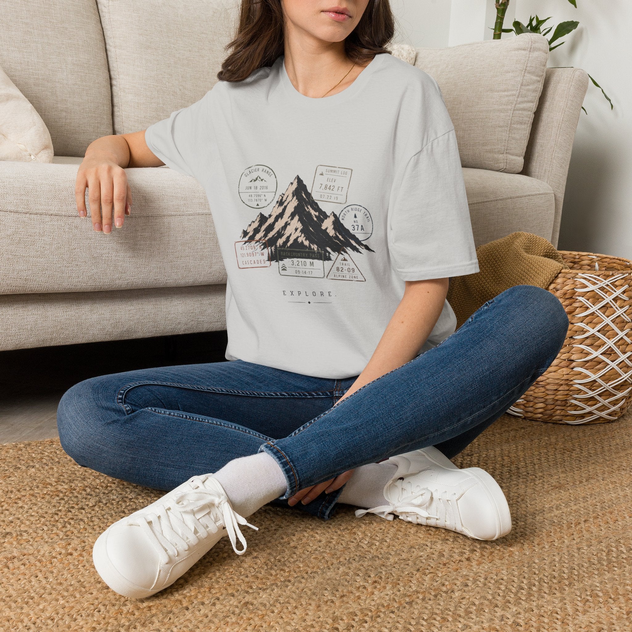 Explore Stamp Mountain T-Shirt
