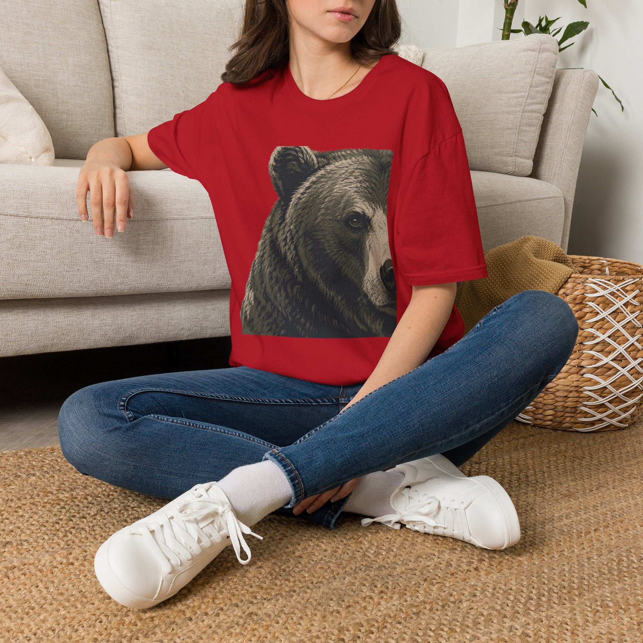 Bear Cropped T-Shirt