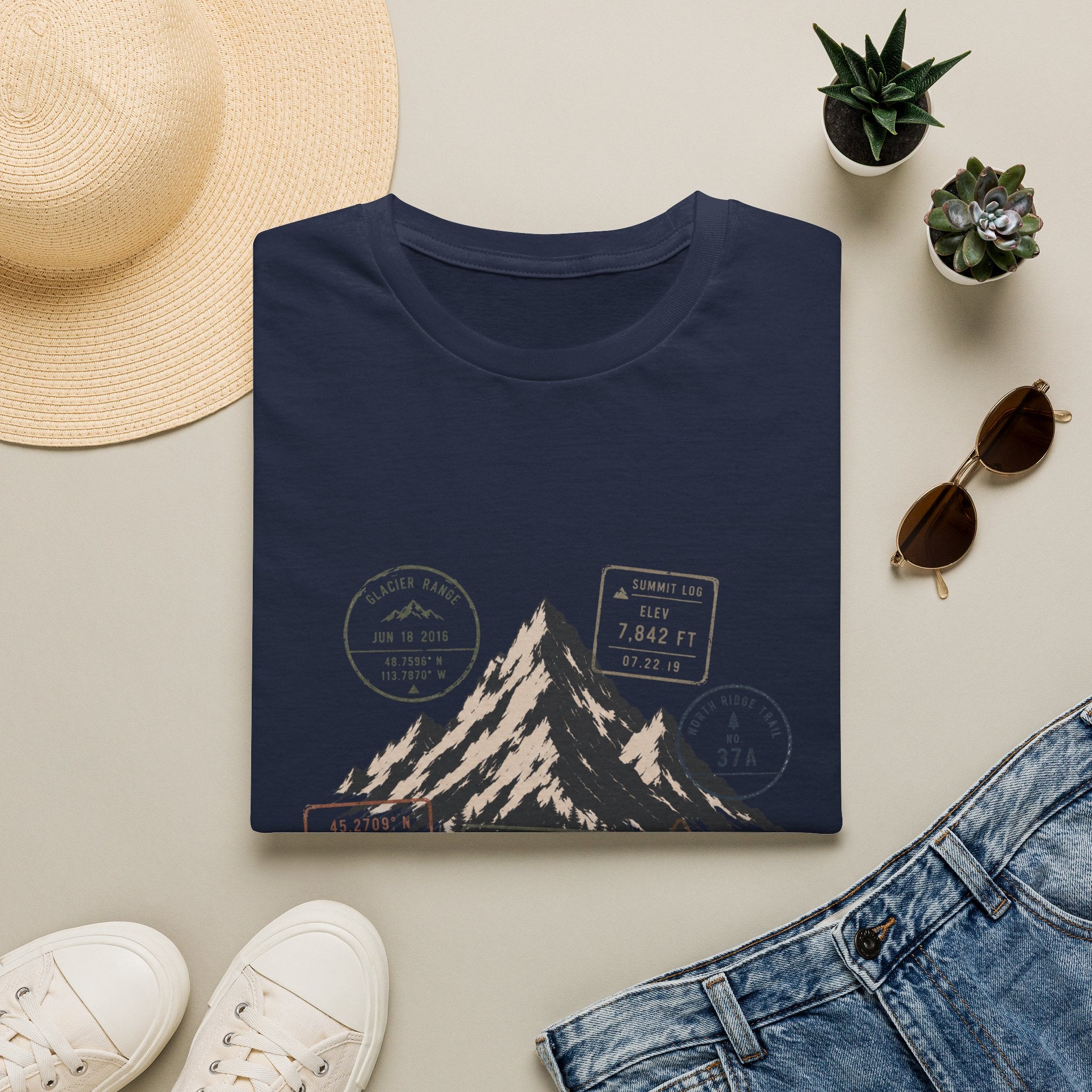 Explore Stamp Mountain T-Shirt
