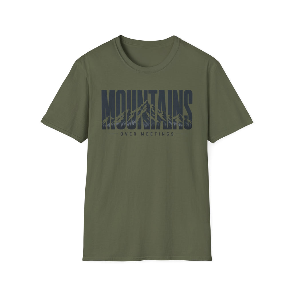 Mountains Over Meetings T-Shirt