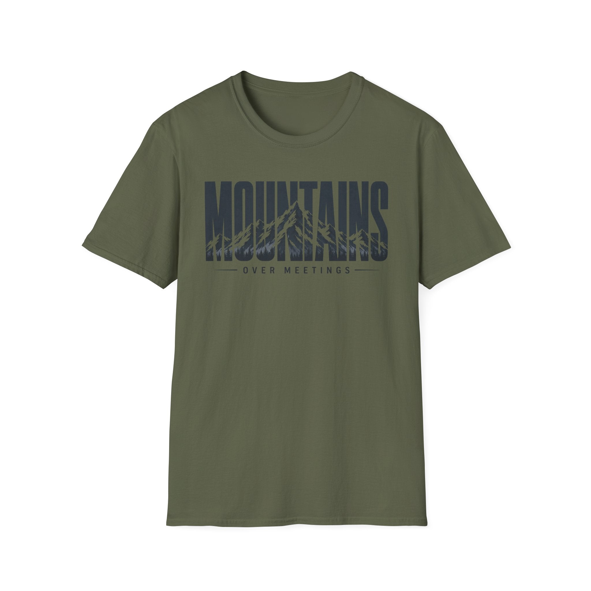 Mountains Over Meetings T-Shirt