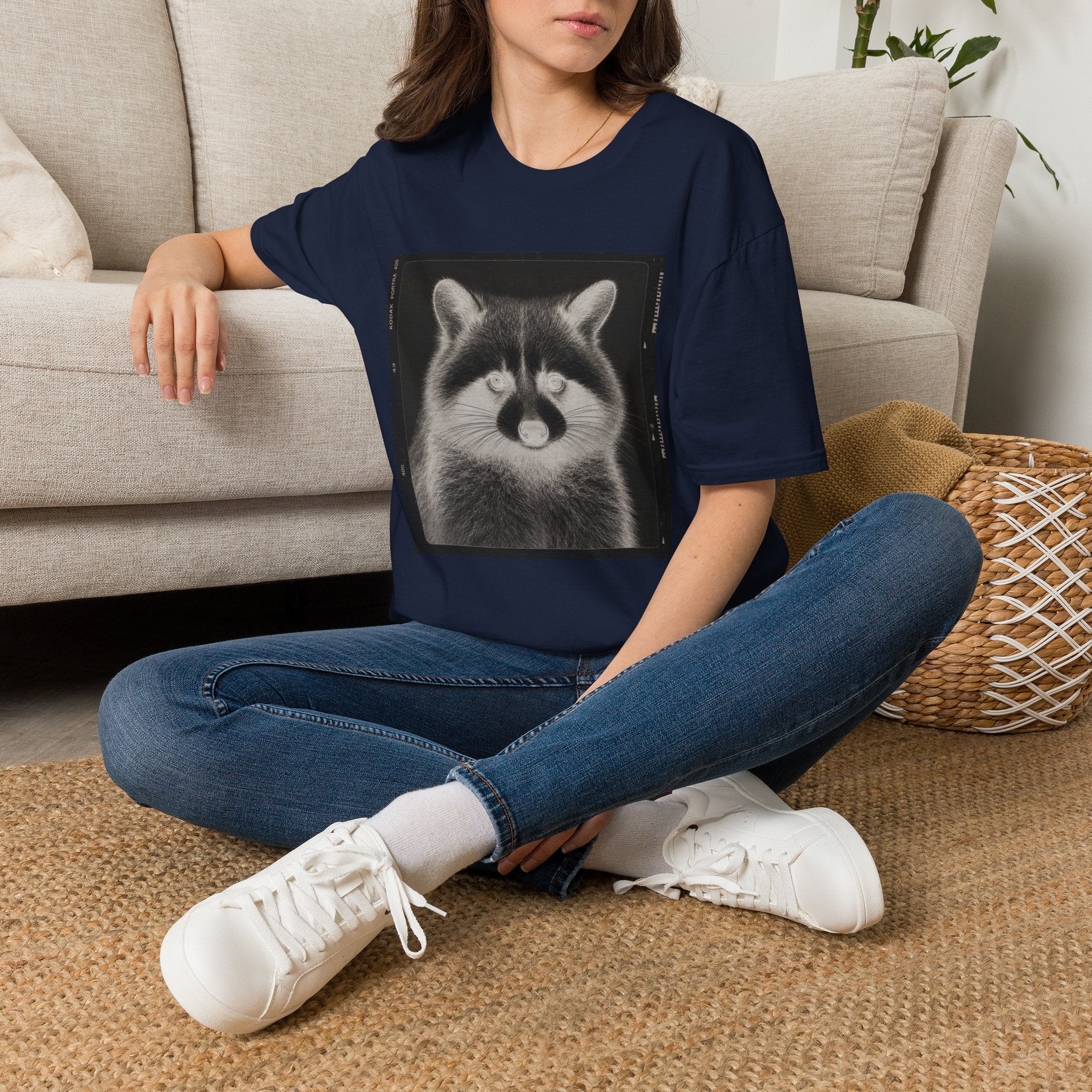 Xray Racoon T-Shirt