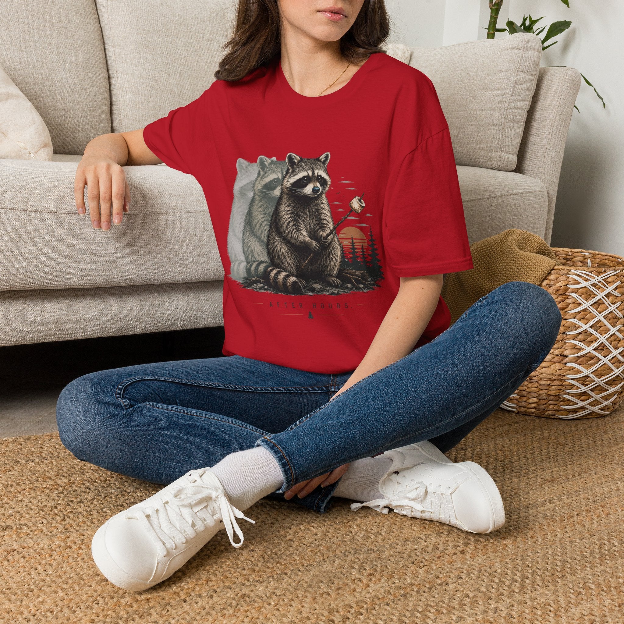 Fading Racoon T-Shirt