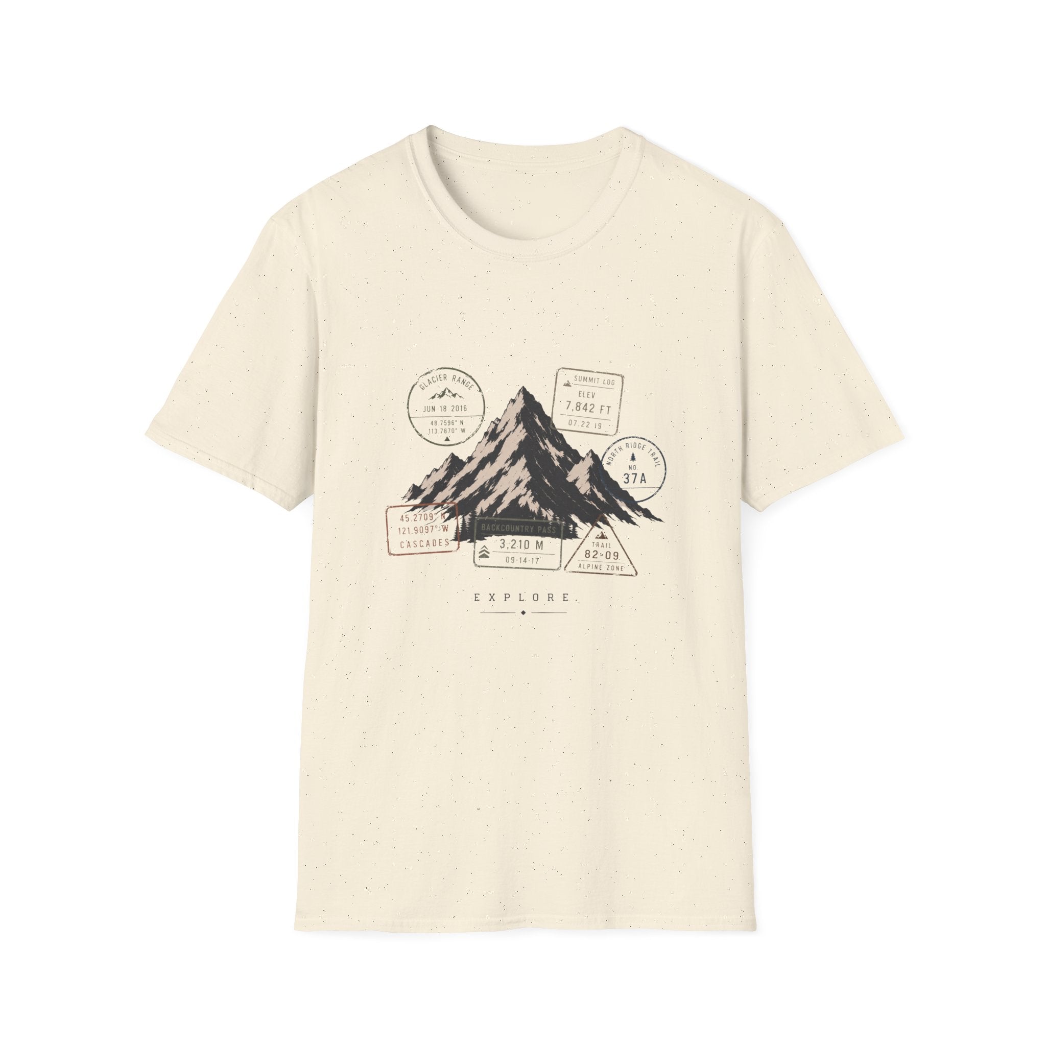 Explore Stamp Mountain T-Shirt