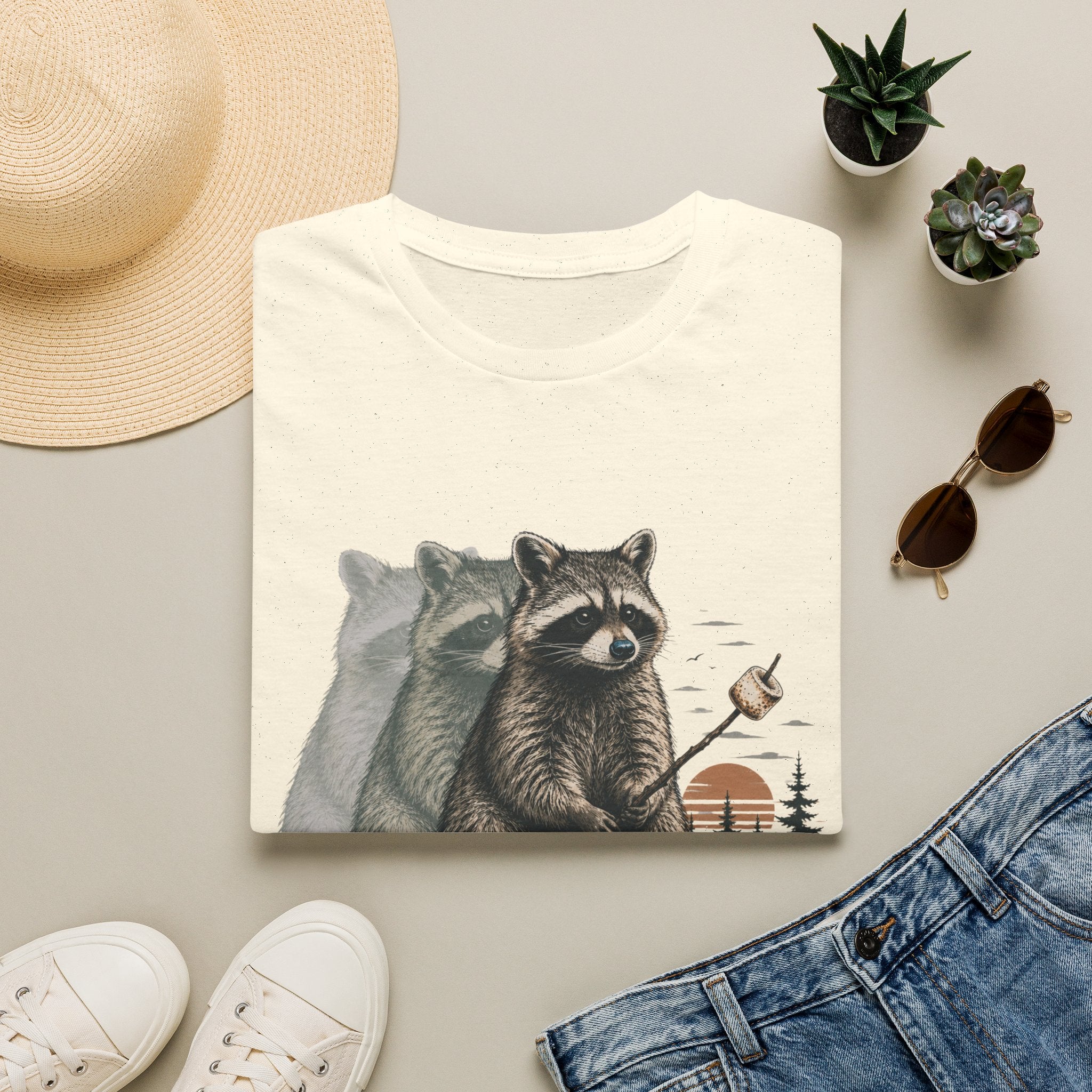 Fading Racoon T-Shirt