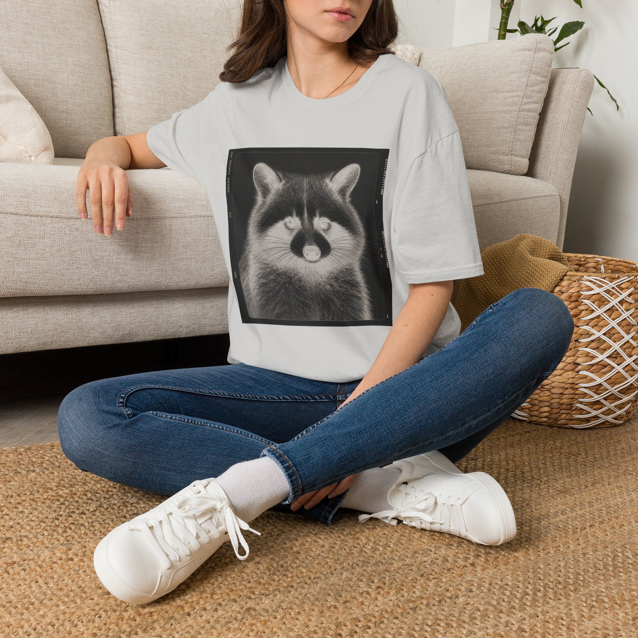 Xray Racoon T-Shirt