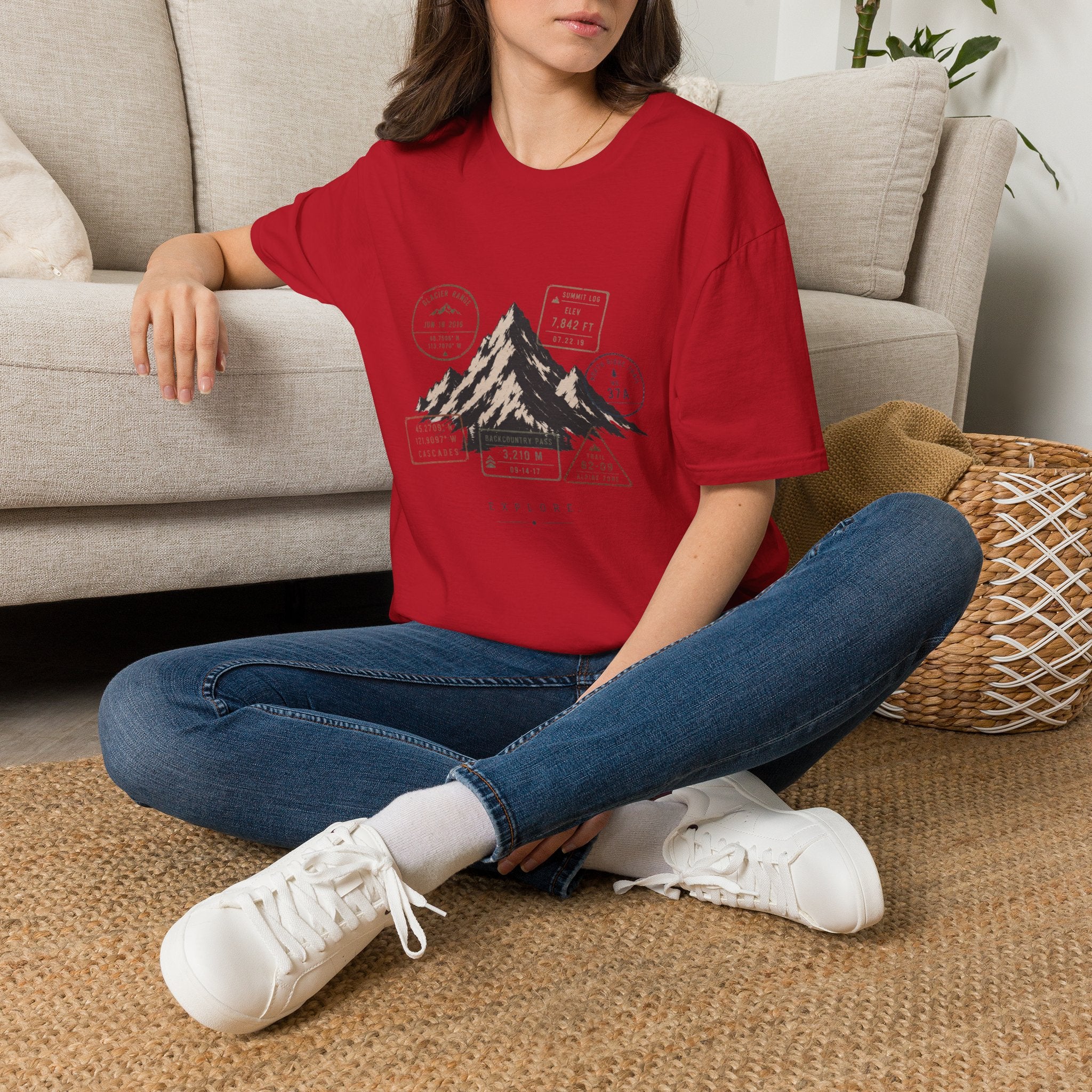Explore Stamp Mountain T-Shirt