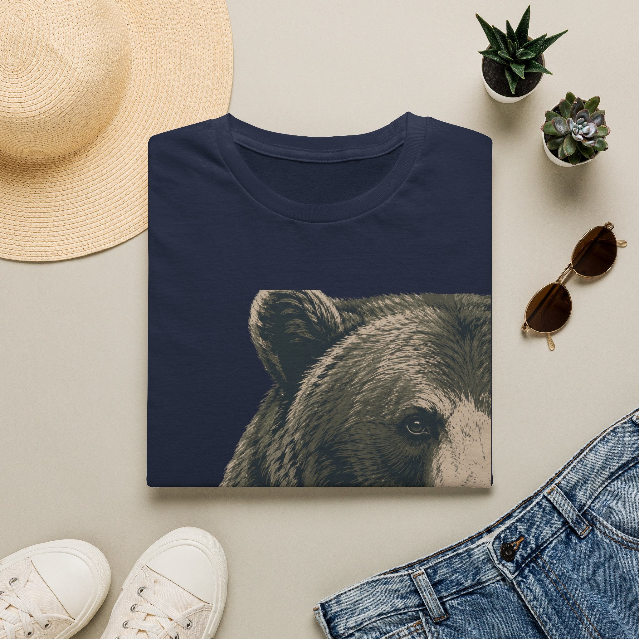 Bear Cropped T-Shirt
