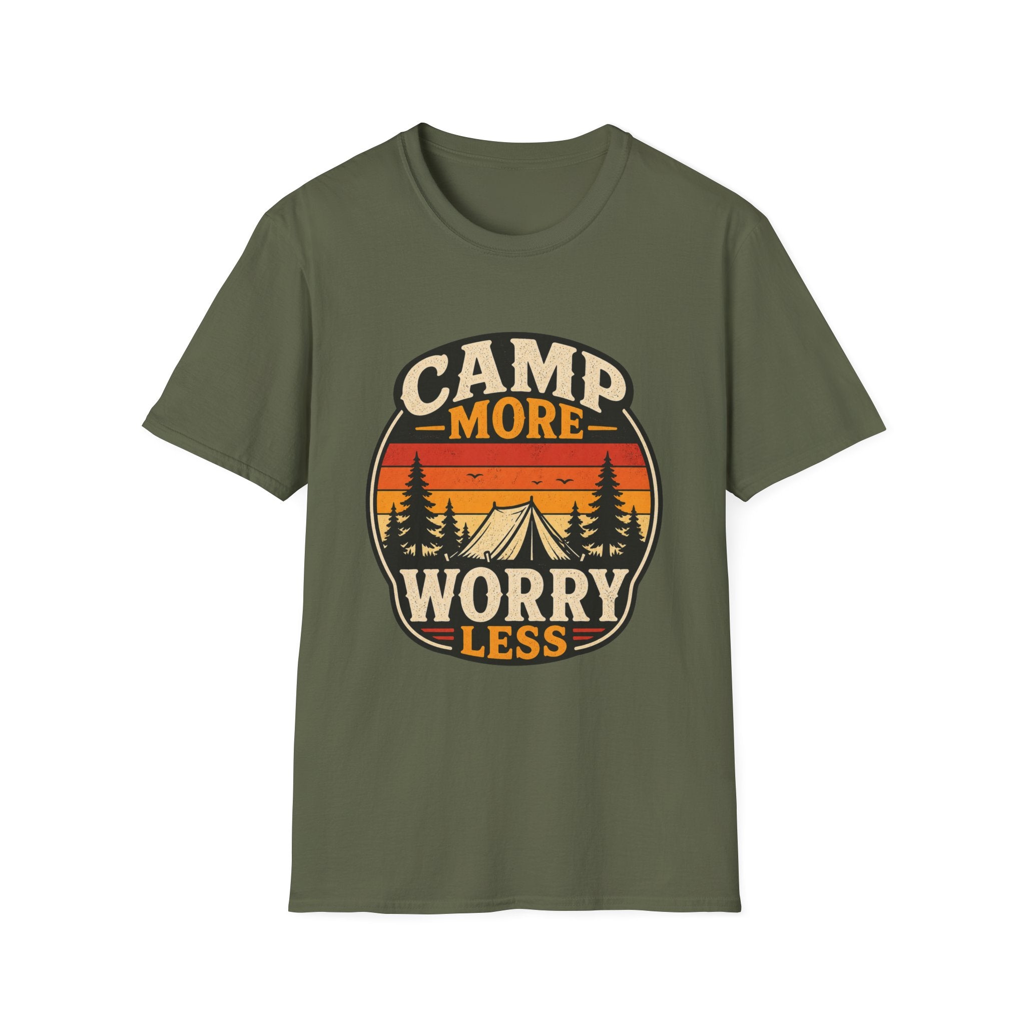 Camp More Worry Less T-Shirt