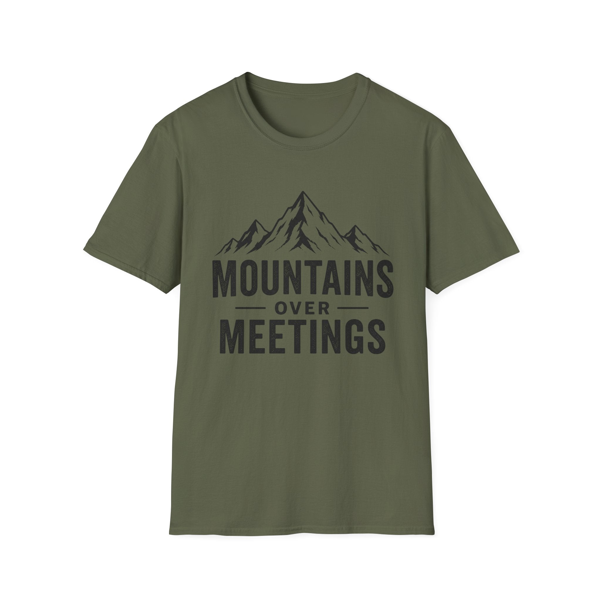 Mountains Over Meetings T-Shirt