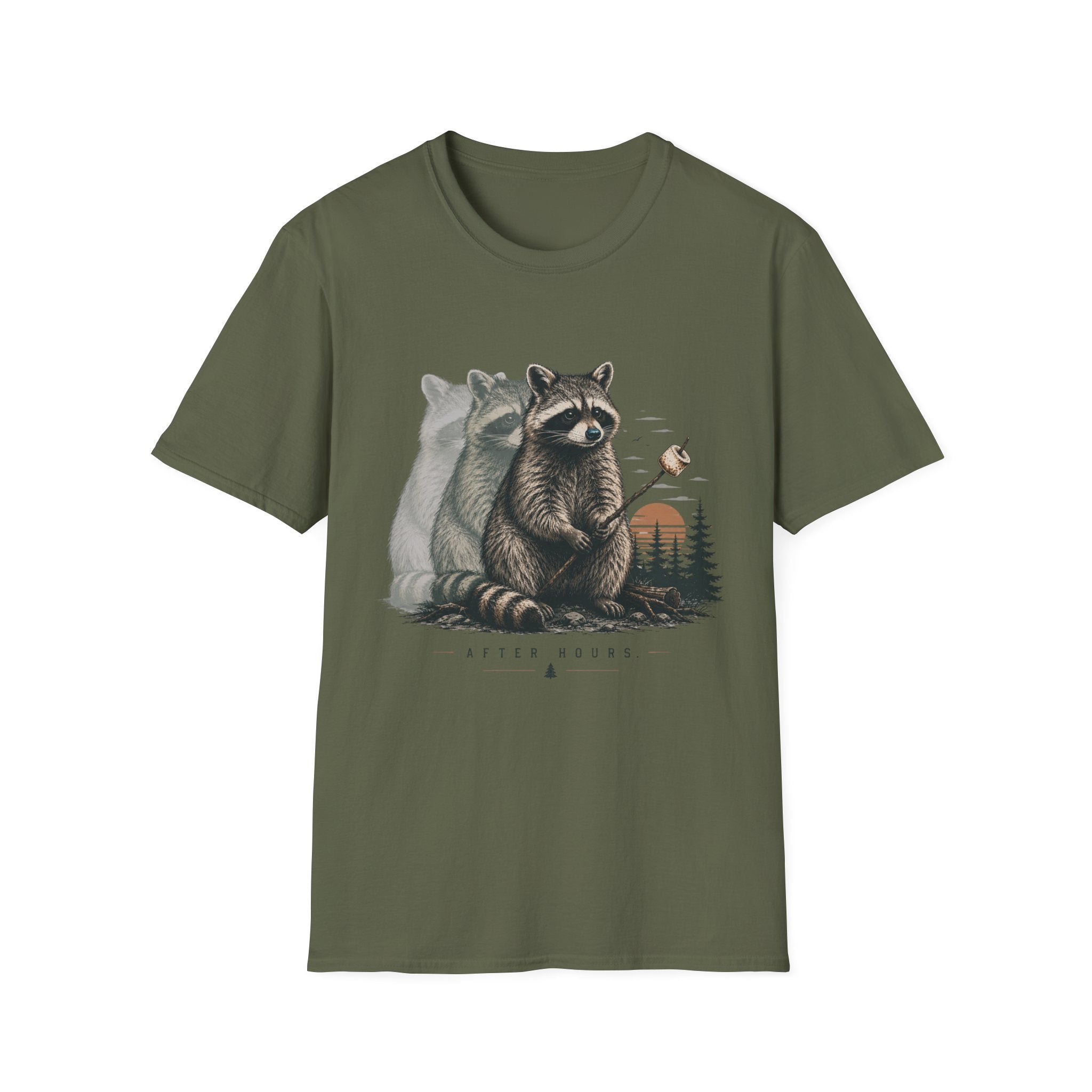 Fading Racoon T-Shirt