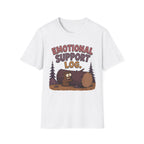 Emotional Support Log T-Shirt