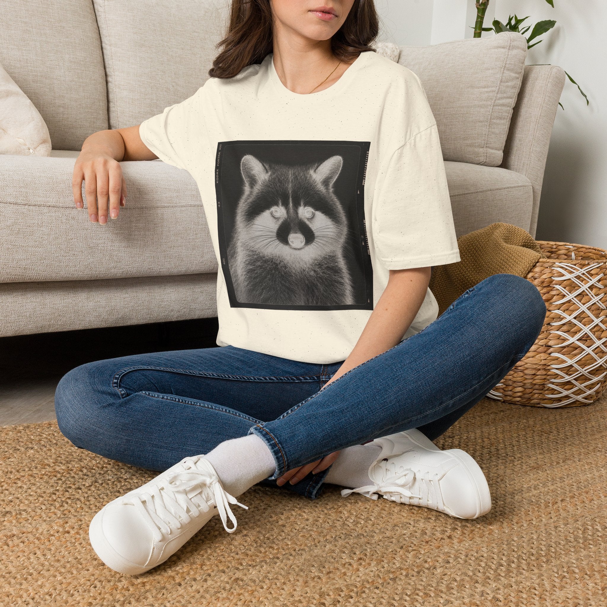 Xray Racoon T-Shirt