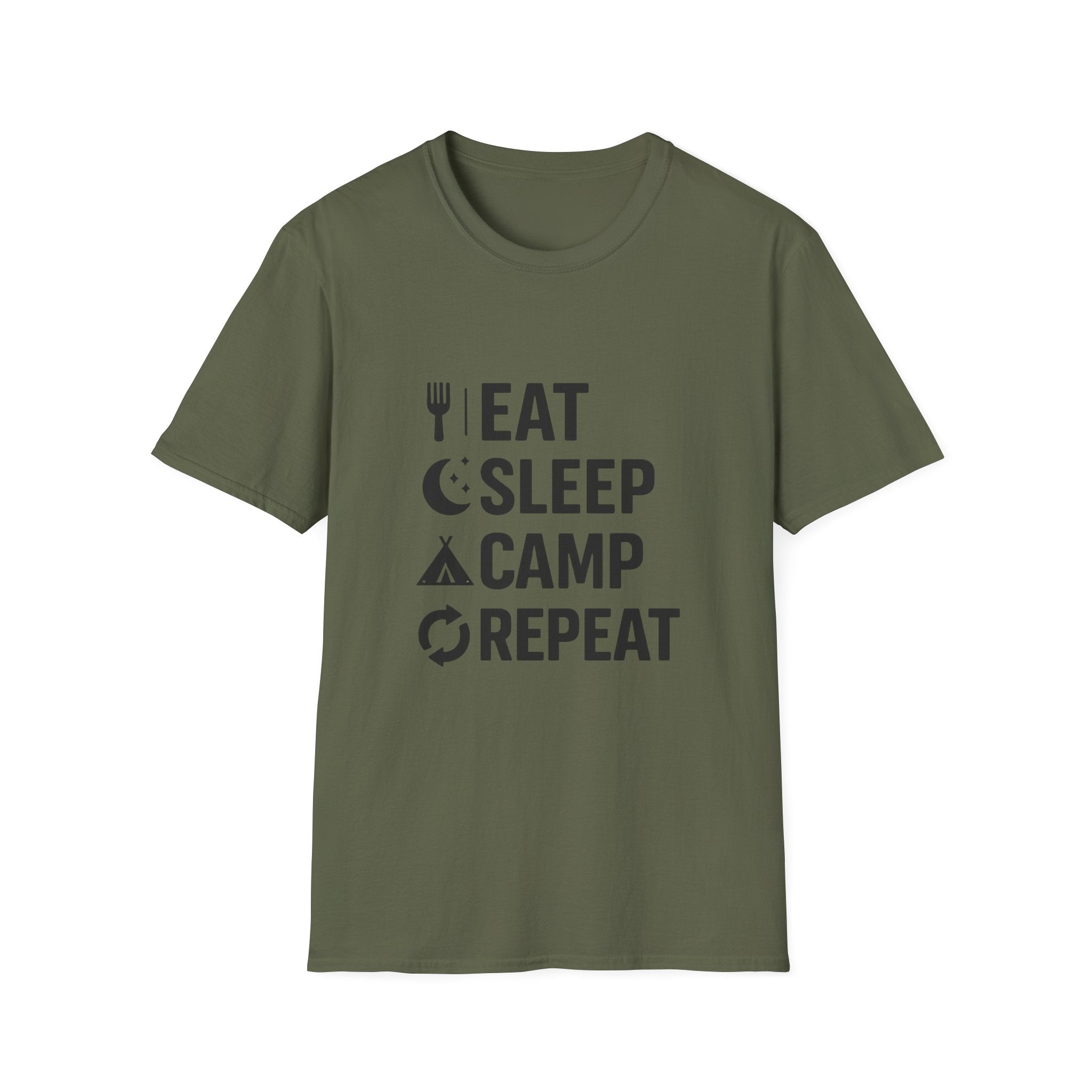 Eat Sleep Camp T-Shirt