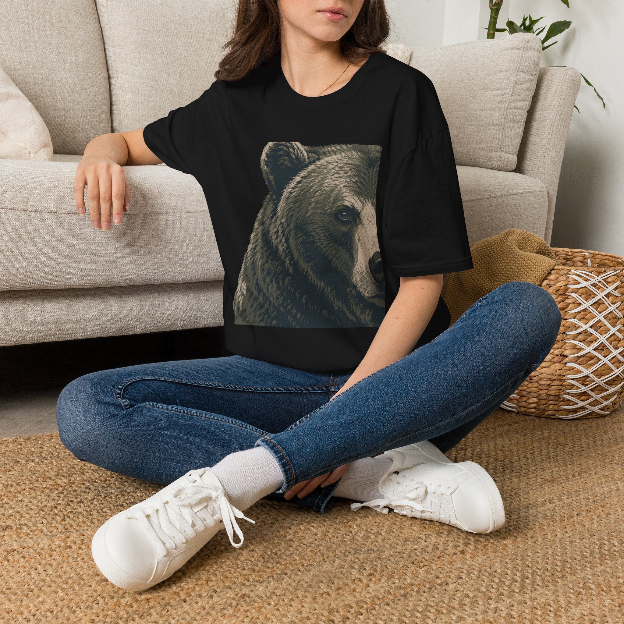 Bear Cropped T-Shirt