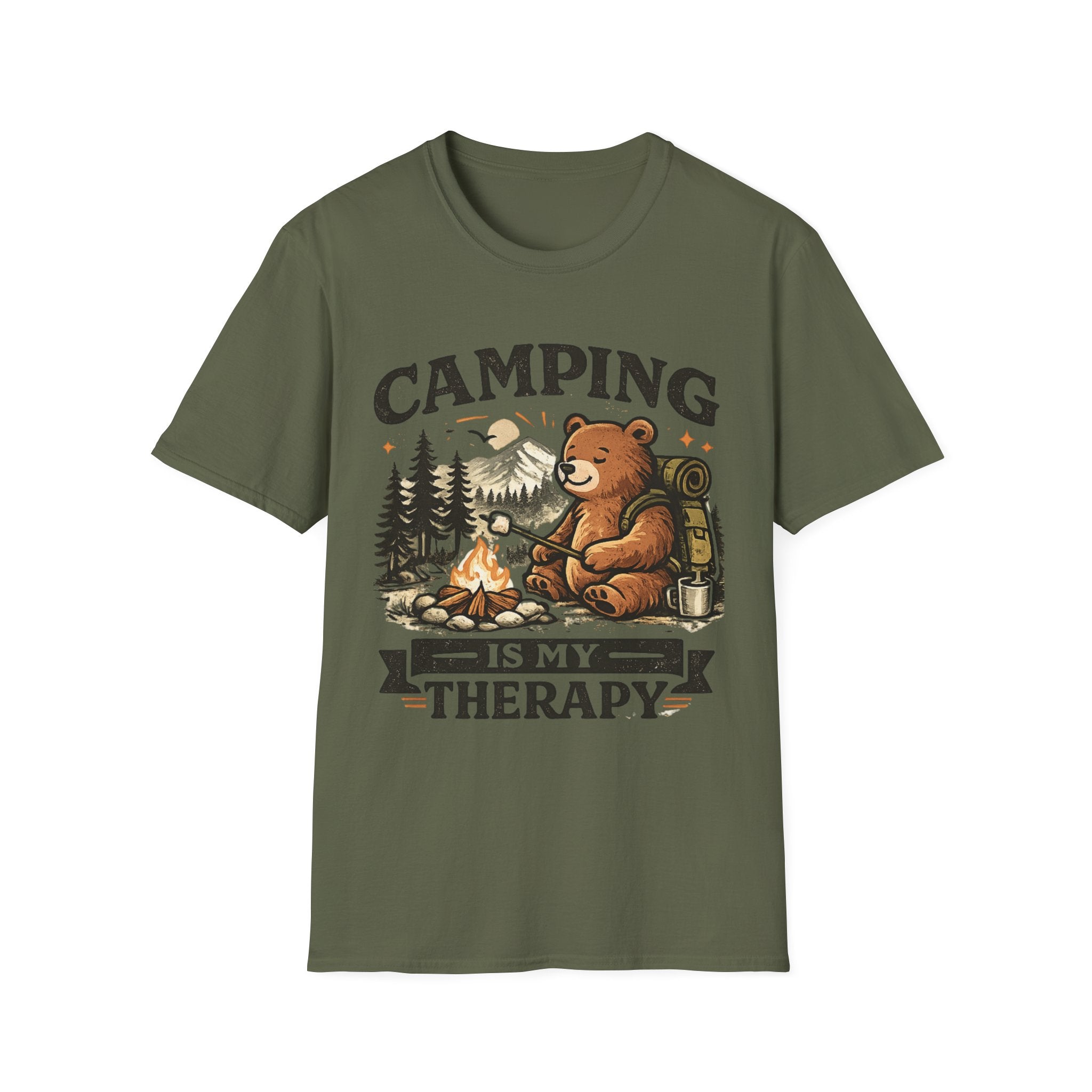 Camping Bear T-Shirt