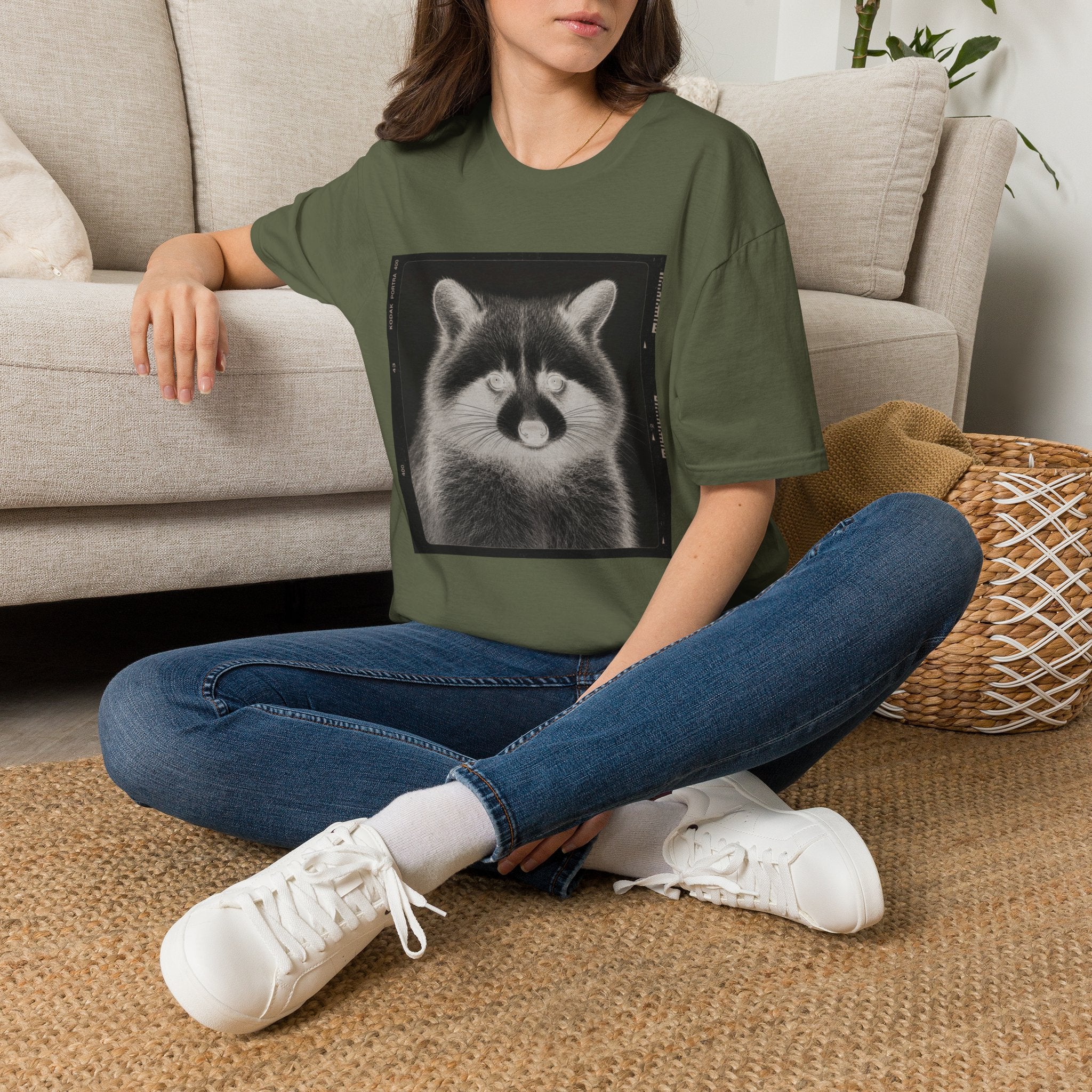 Xray Racoon T-Shirt