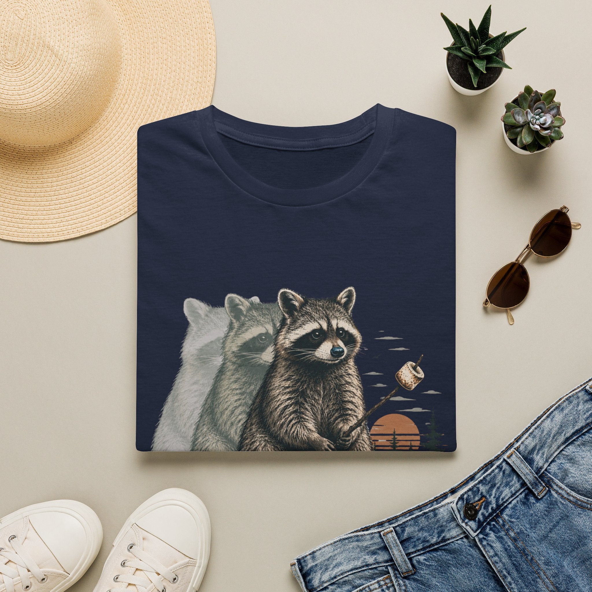 Fading Racoon T-Shirt