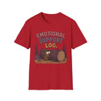Emotional Support Log T-Shirt