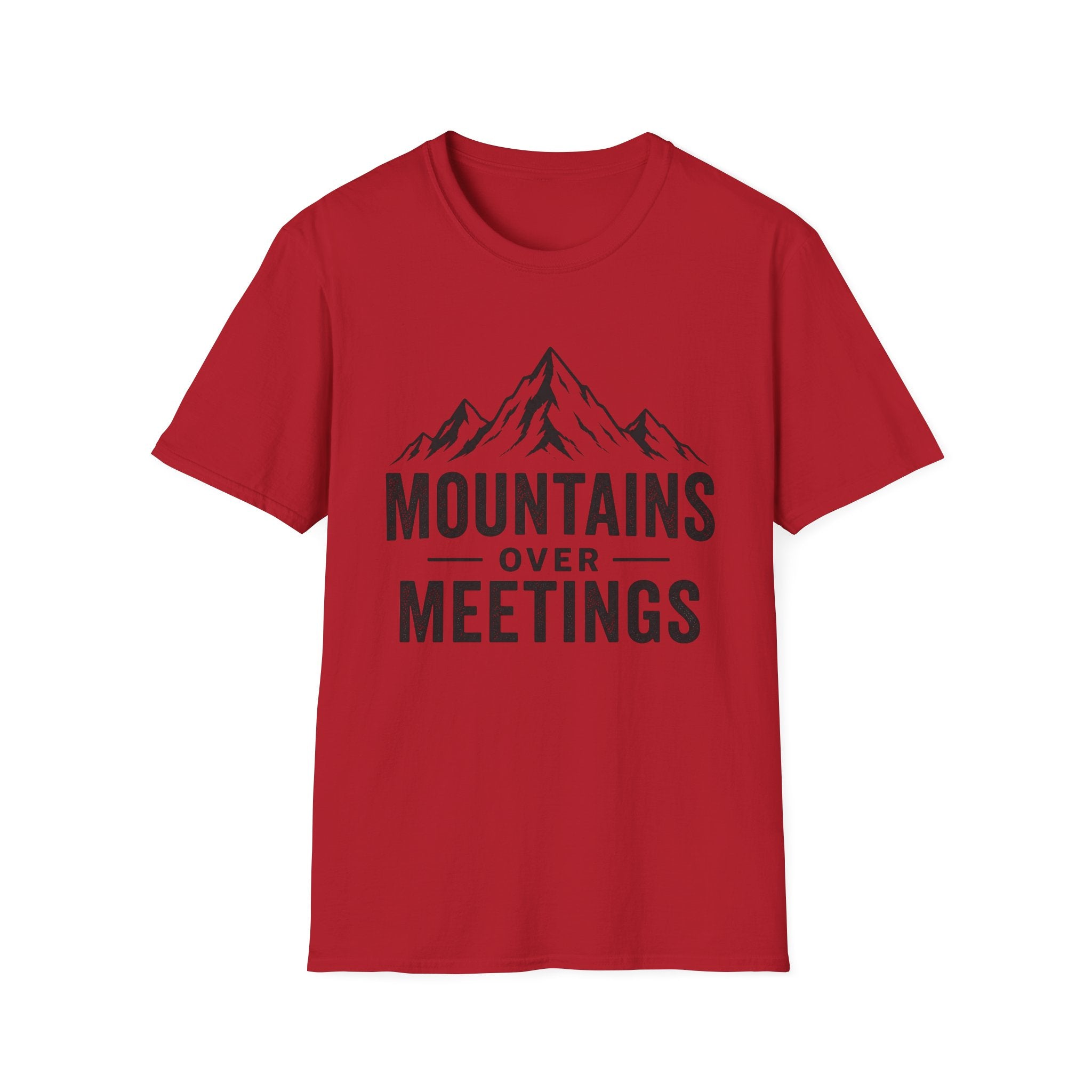 Mountains Over Meetings T-Shirt