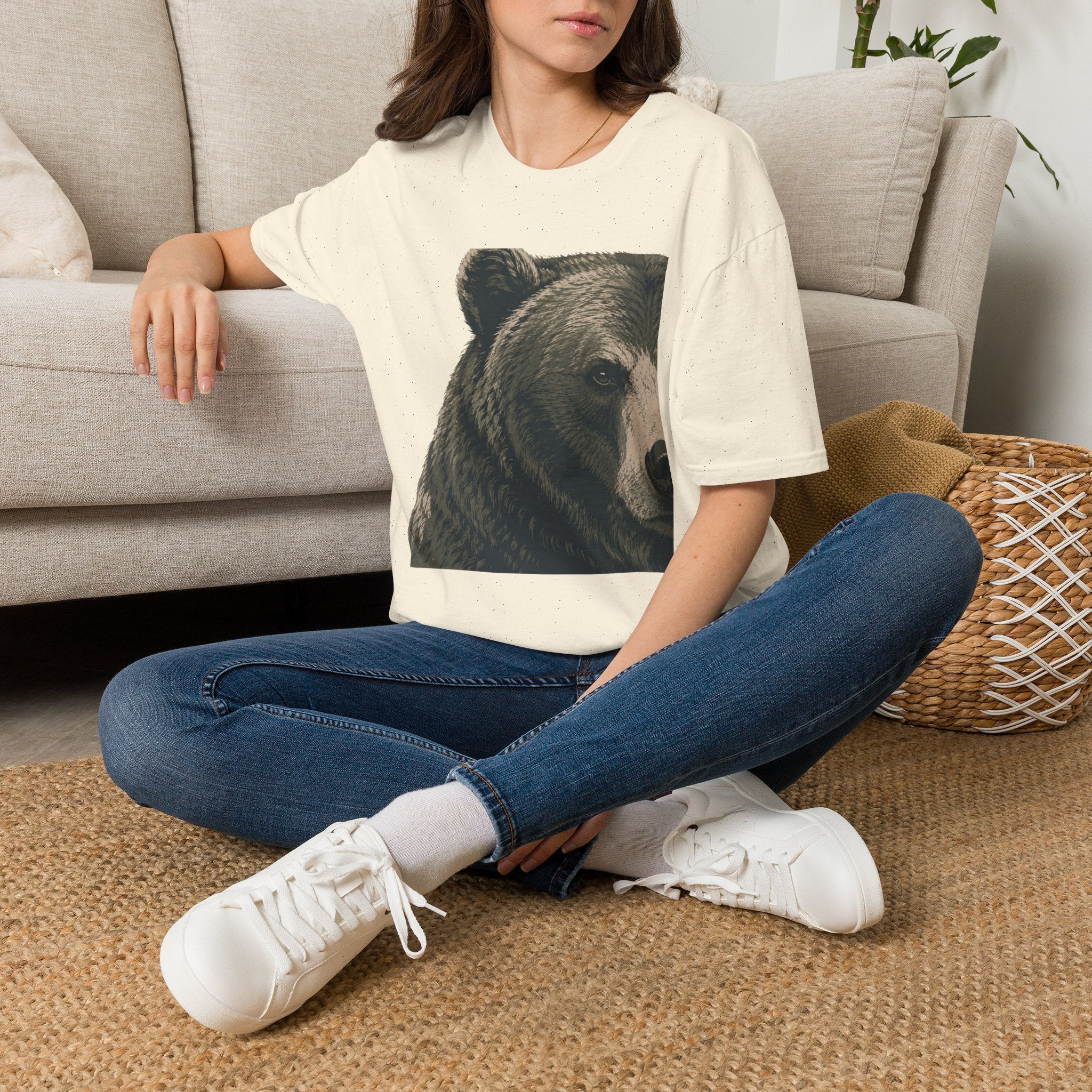 Bear Cropped T-Shirt