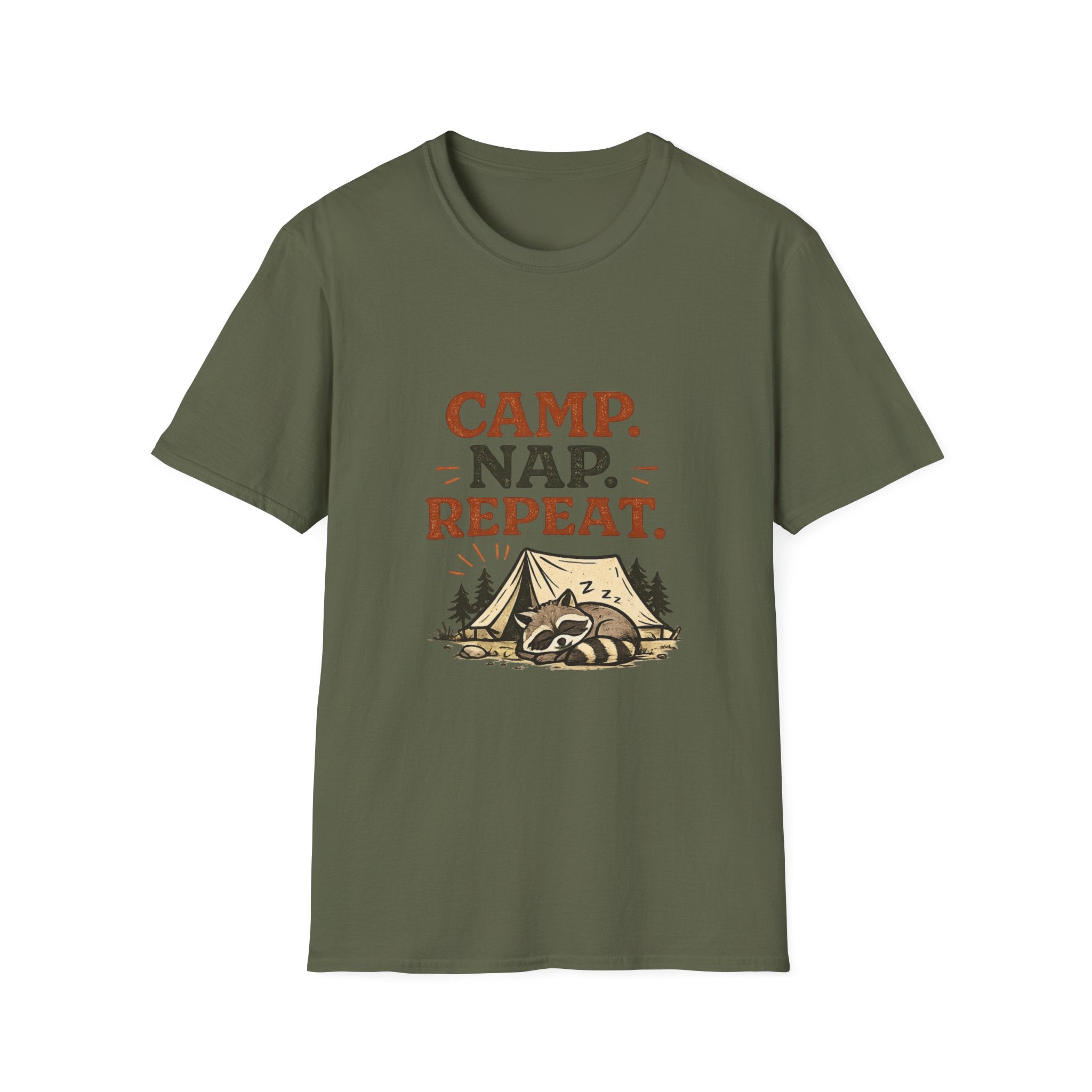 Camp Nap Repeat T-Shirt