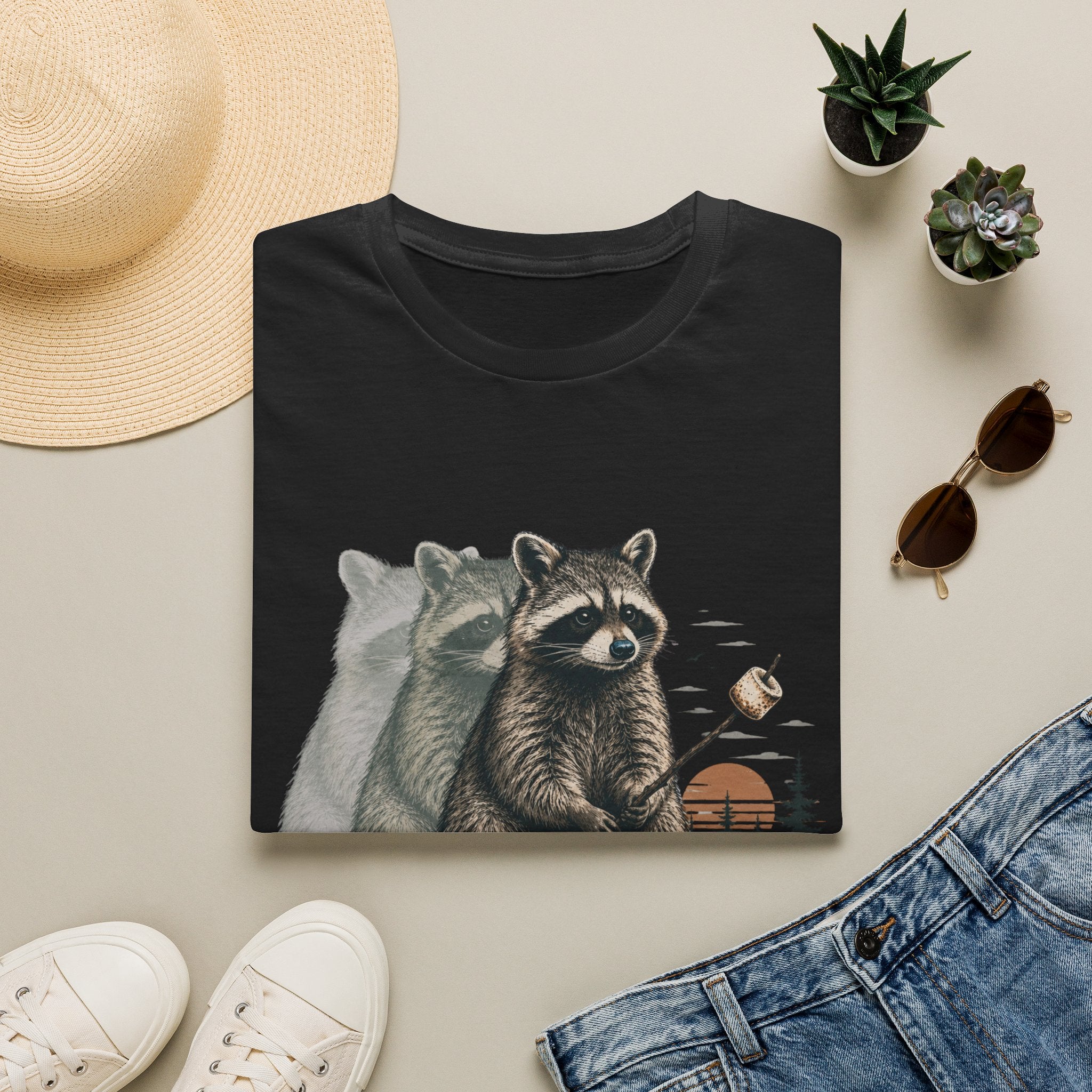 Fading Racoon T-Shirt