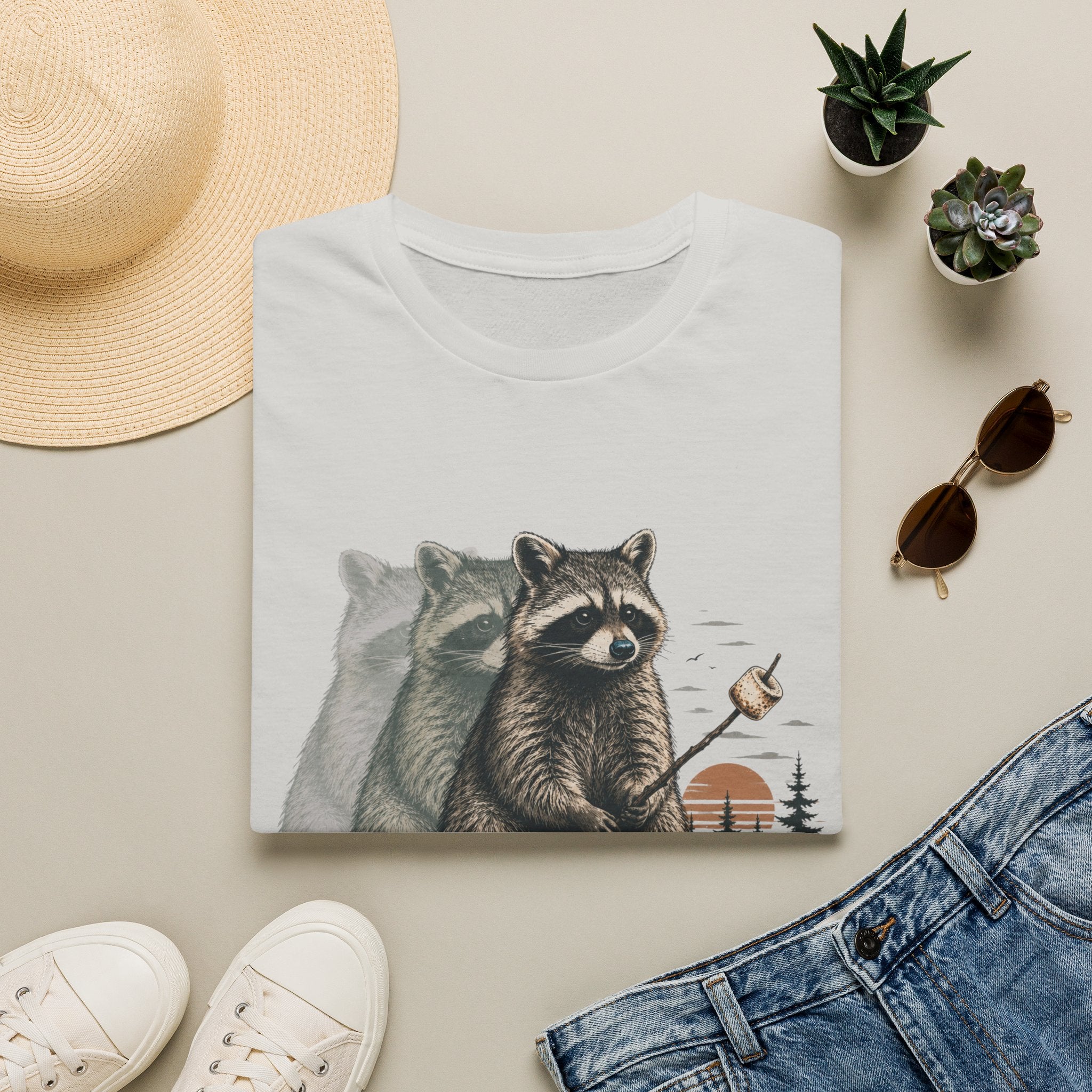 Fading Racoon T-Shirt