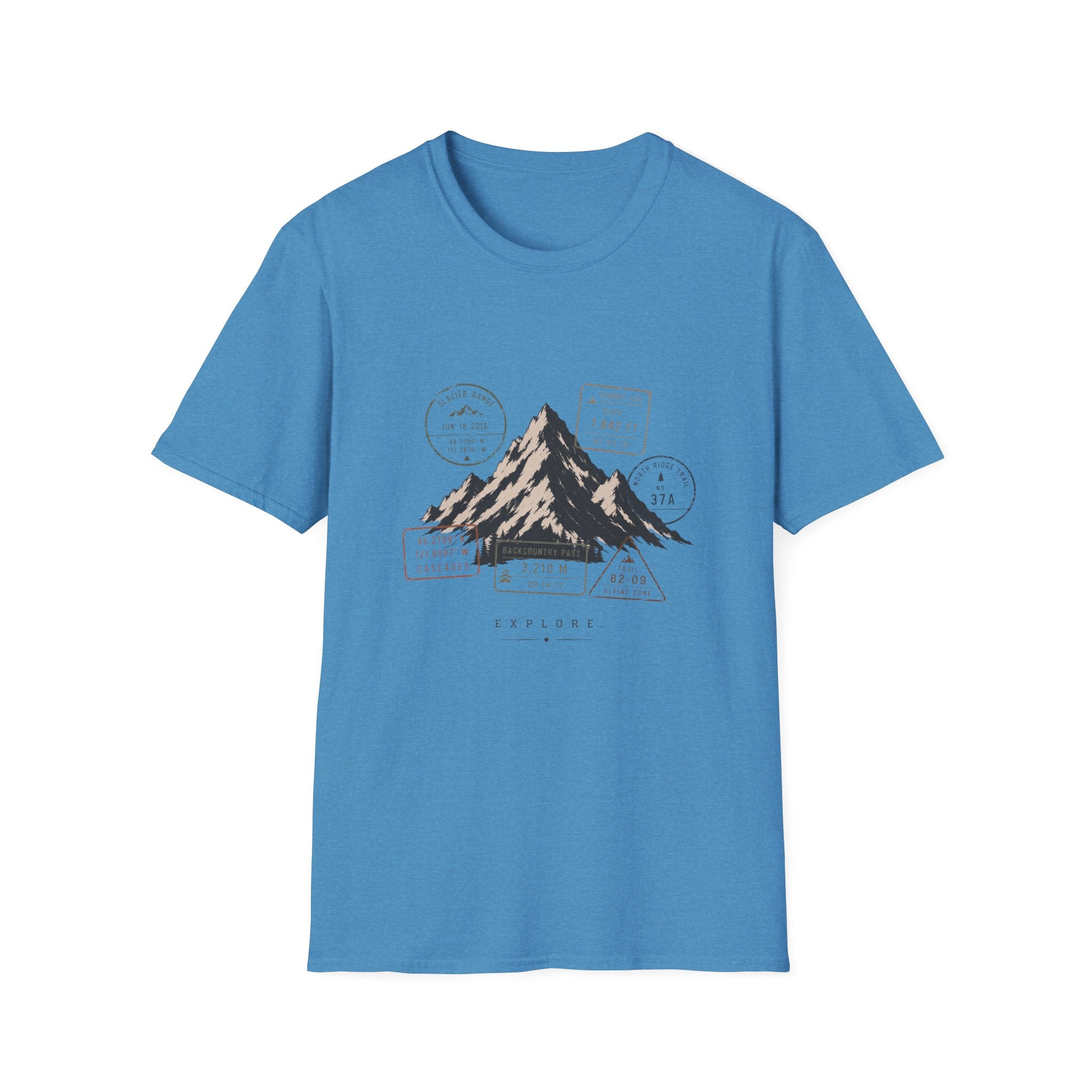 Explore Stamp Mountain T-Shirt