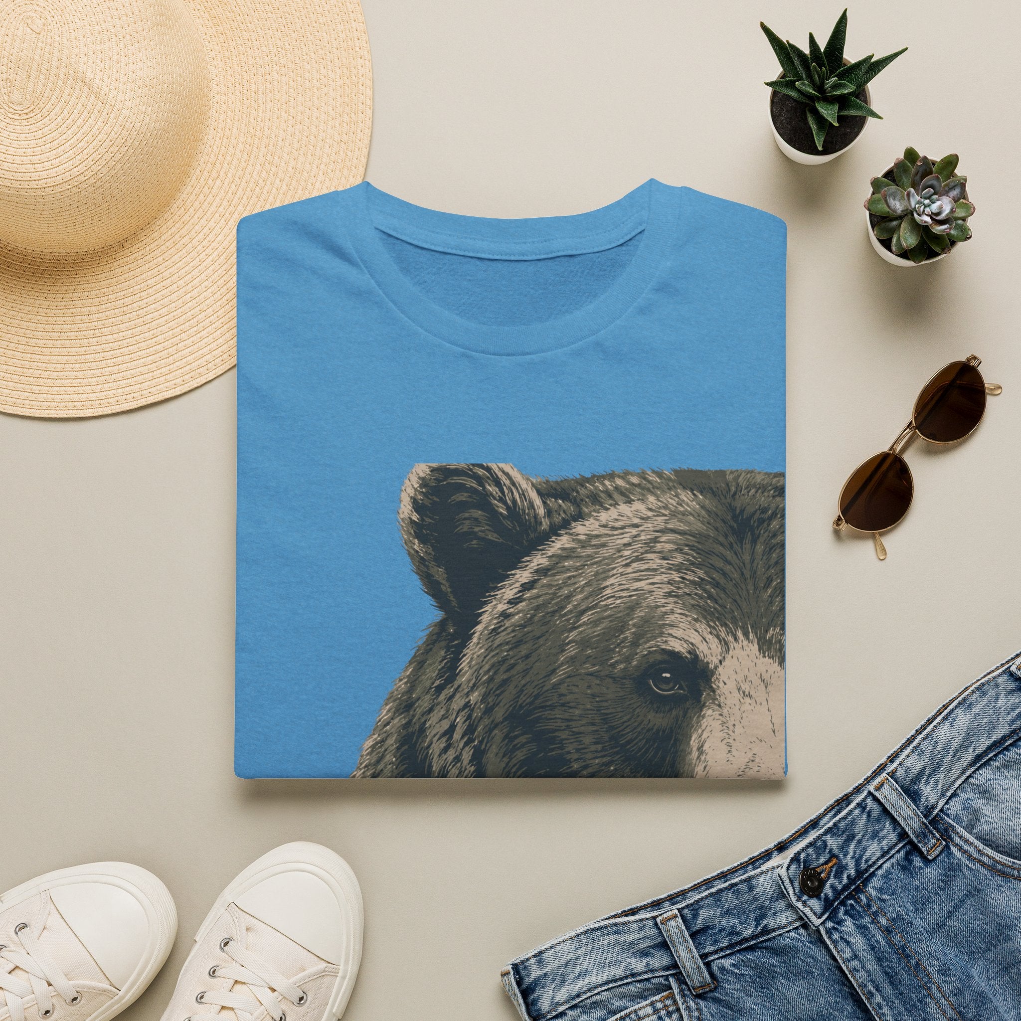 Bear Cropped T-Shirt
