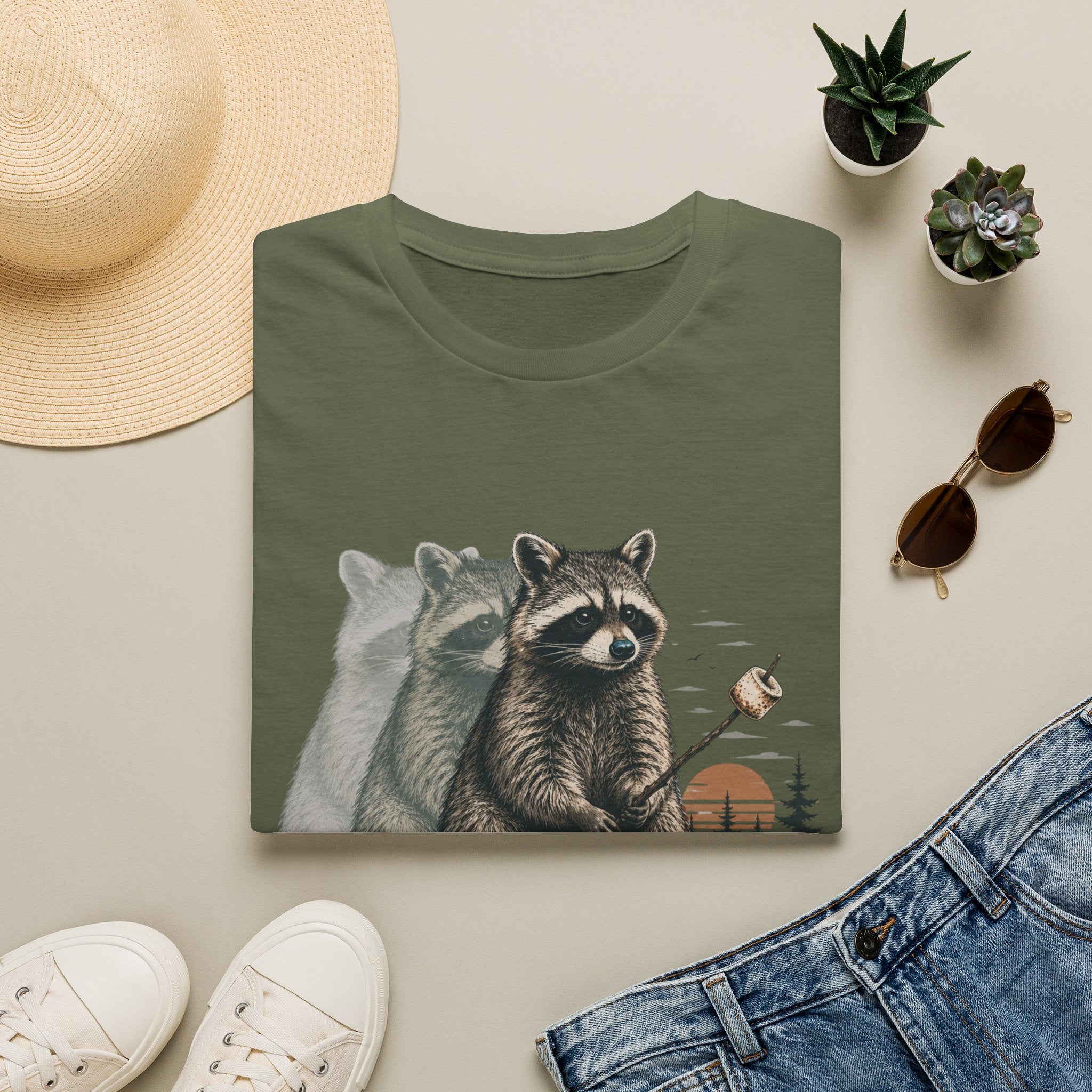 Fading Racoon T-Shirt