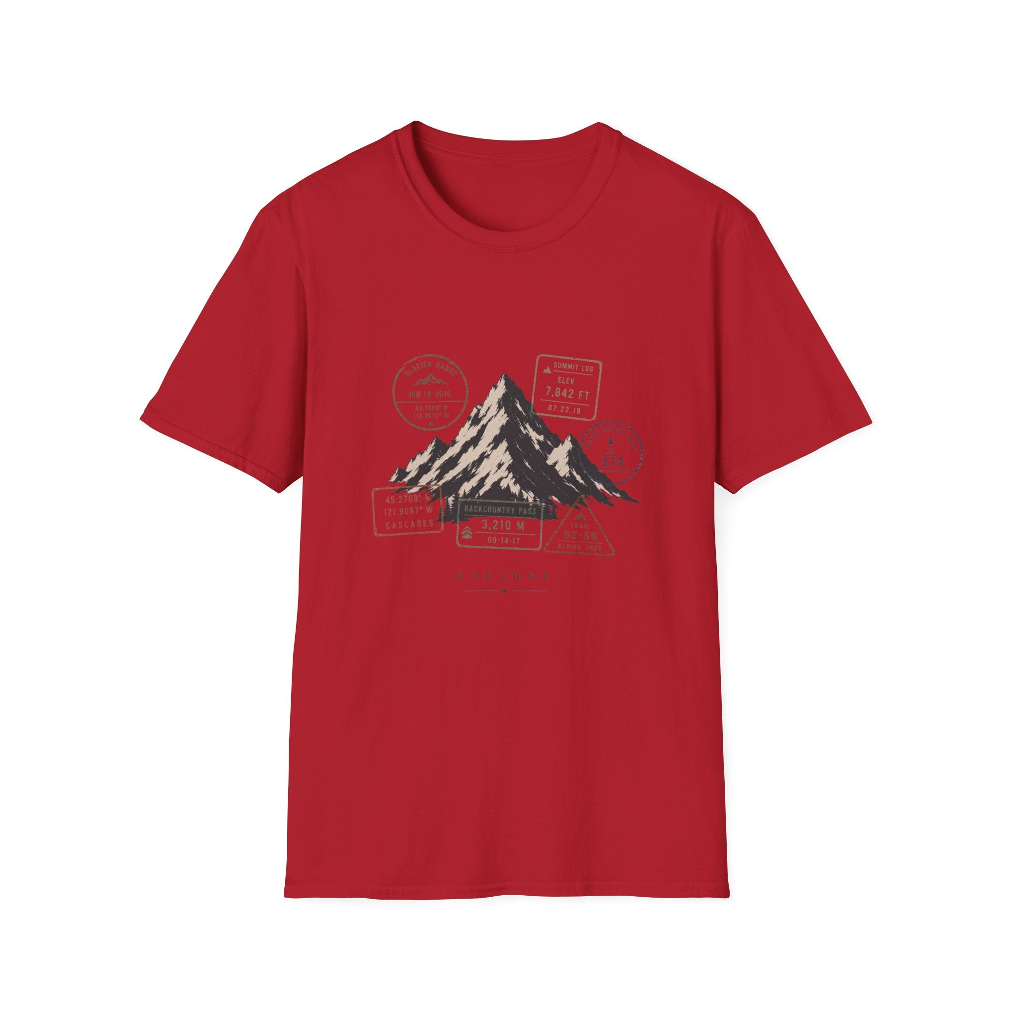 Explore Stamp Mountain T-Shirt