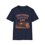 Emotional Support Log T-Shirt