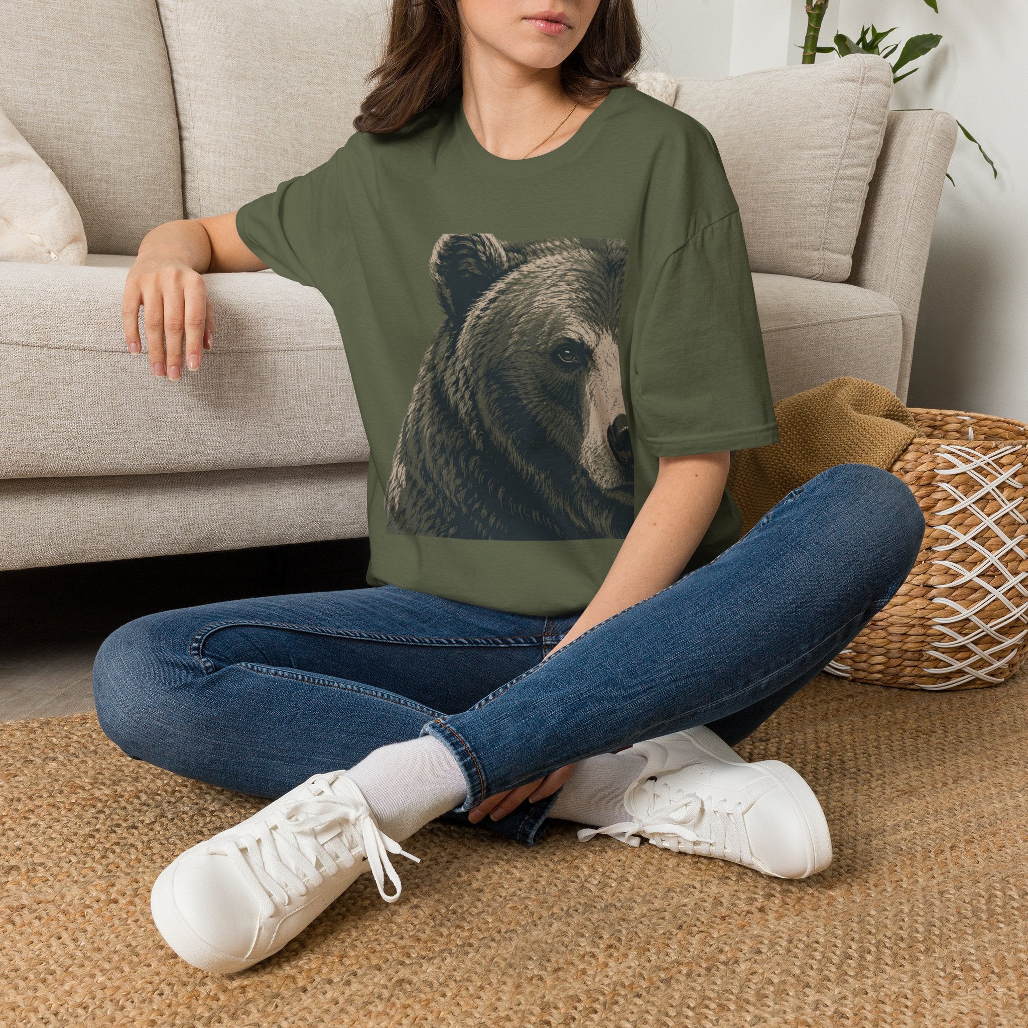 Bear Cropped T-Shirt