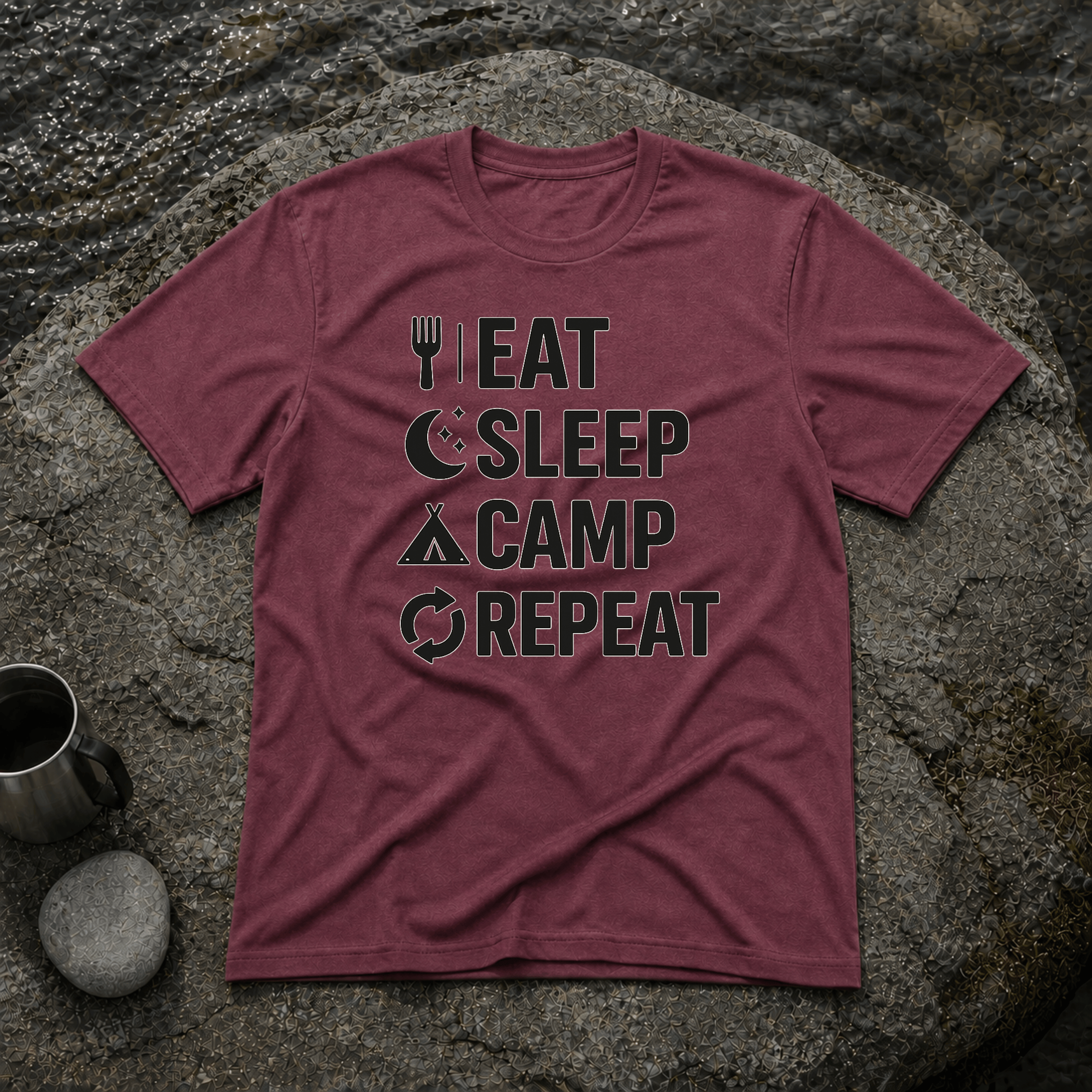 Eat Sleep Camp T-Shirt