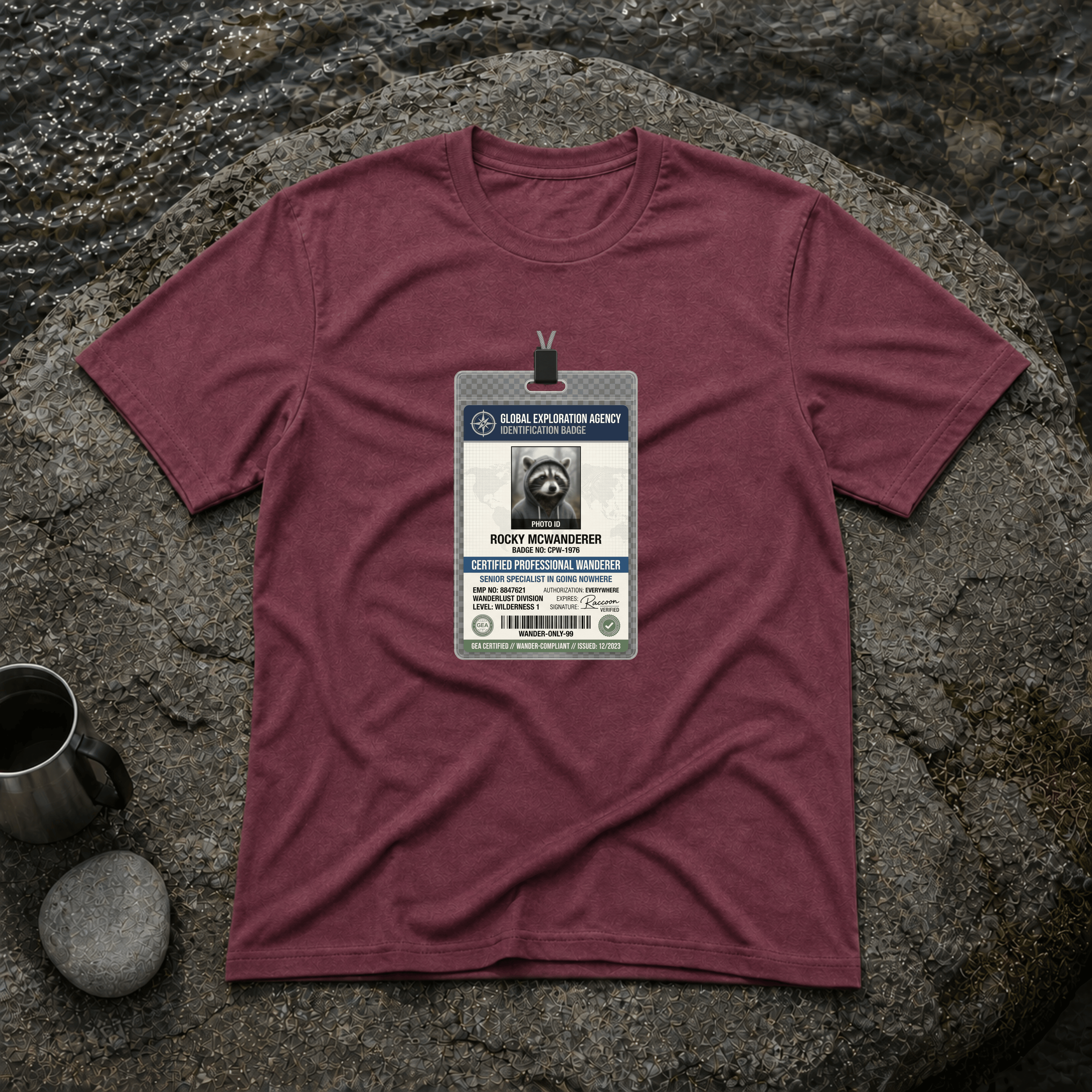 Racoon ID T-Shirt
