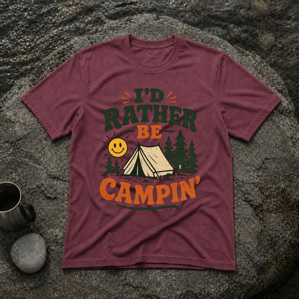 Rather Be Camping T-Shirt