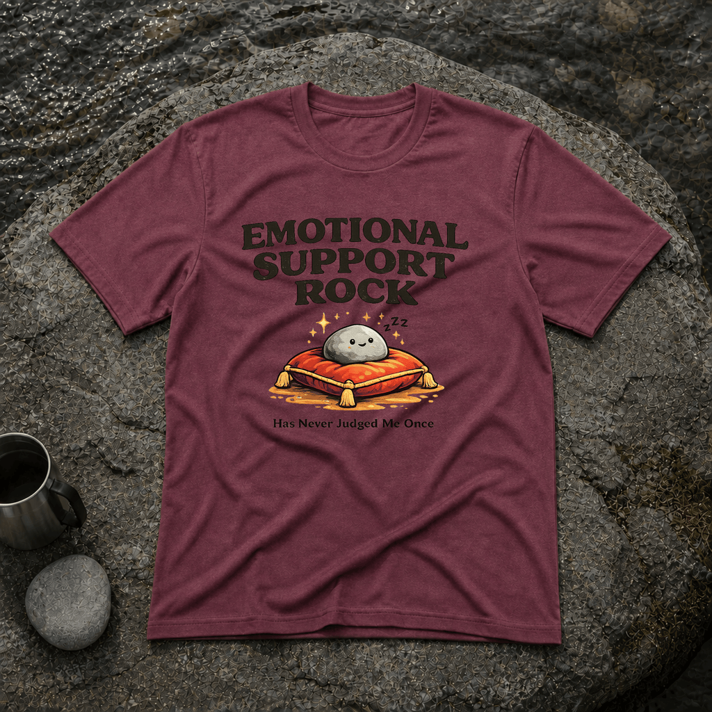 Emotional Support Rock T-Shirt