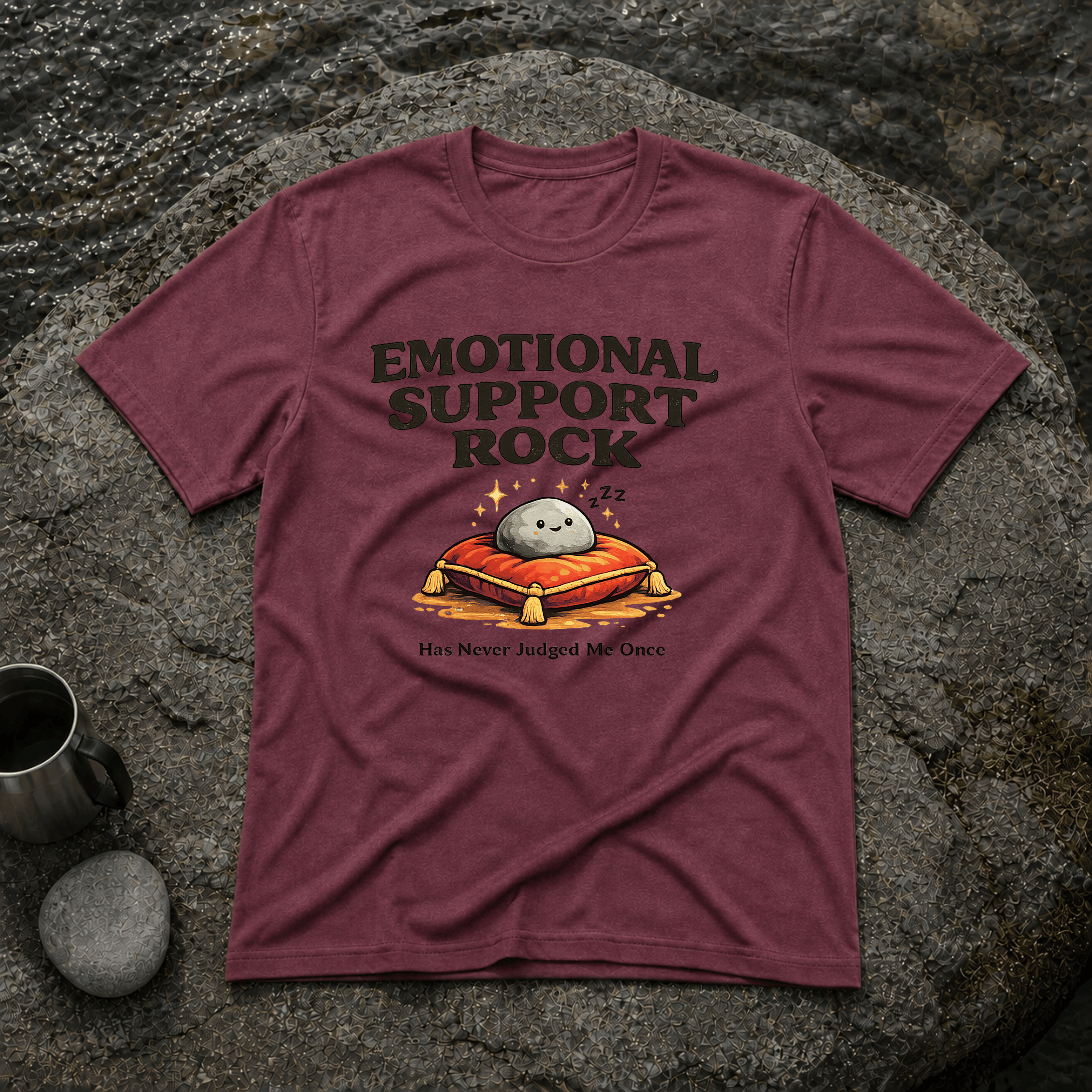 Emotional Support Rock T-Shirt