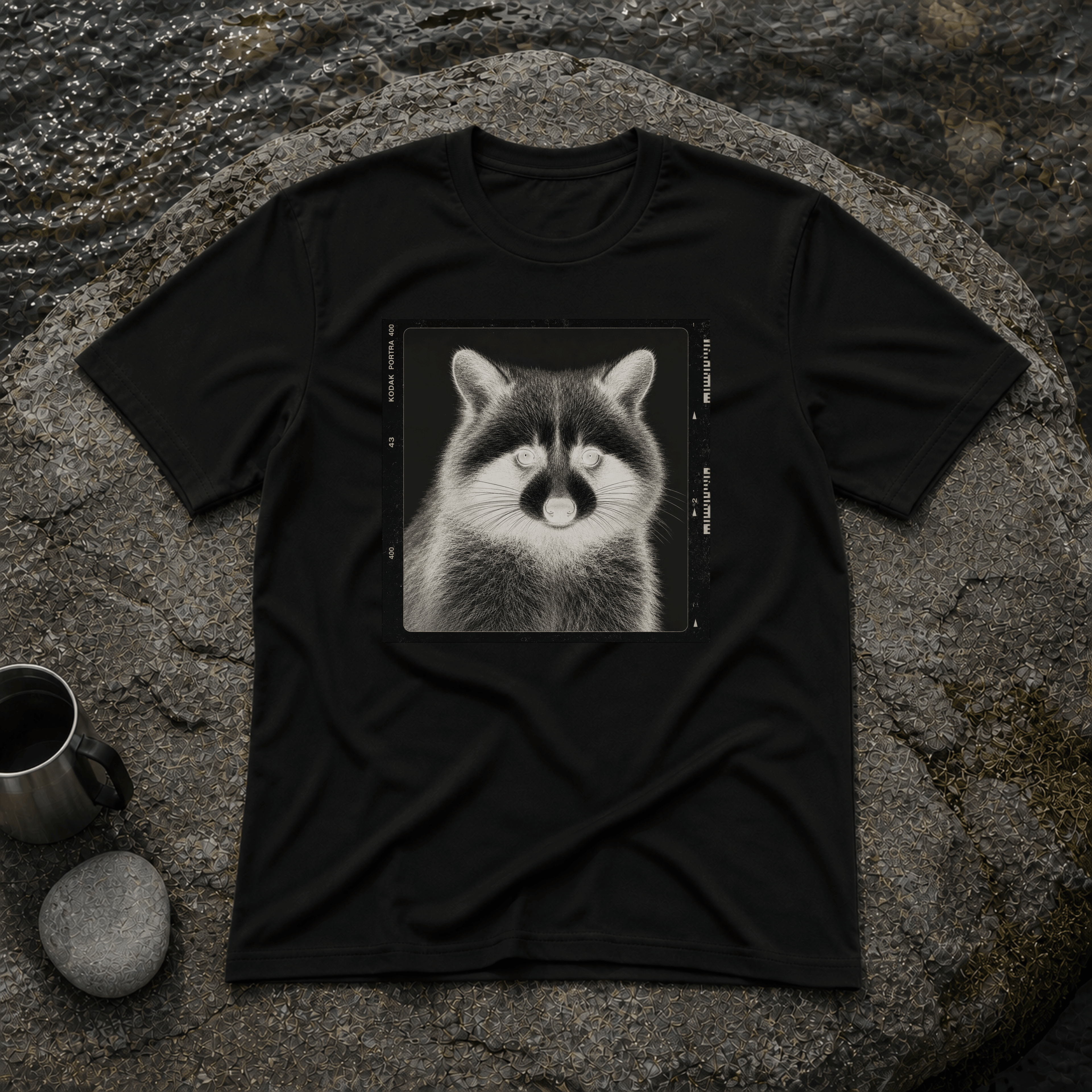 Xray Racoon T-Shirt