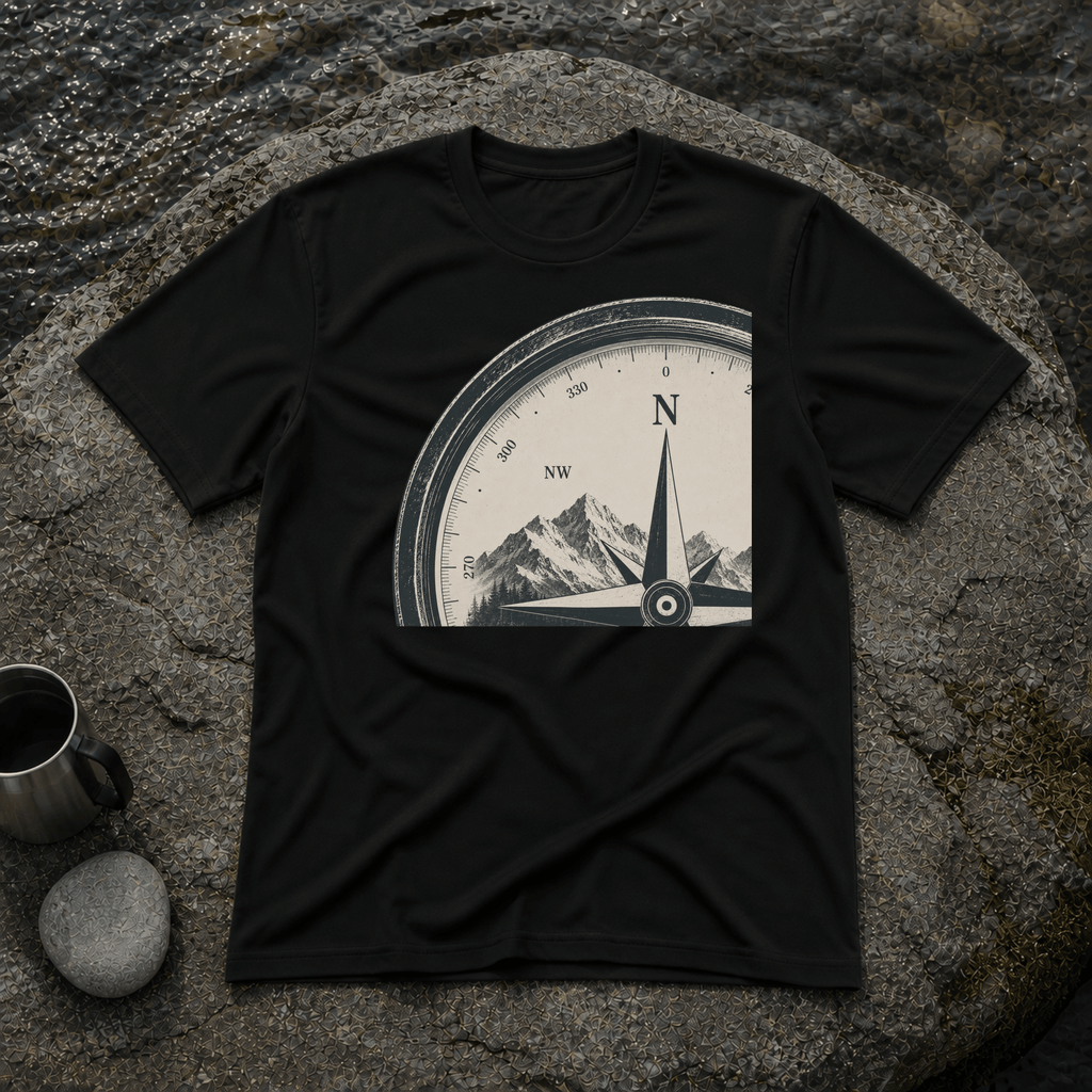 Compass Cropped T-Shirt