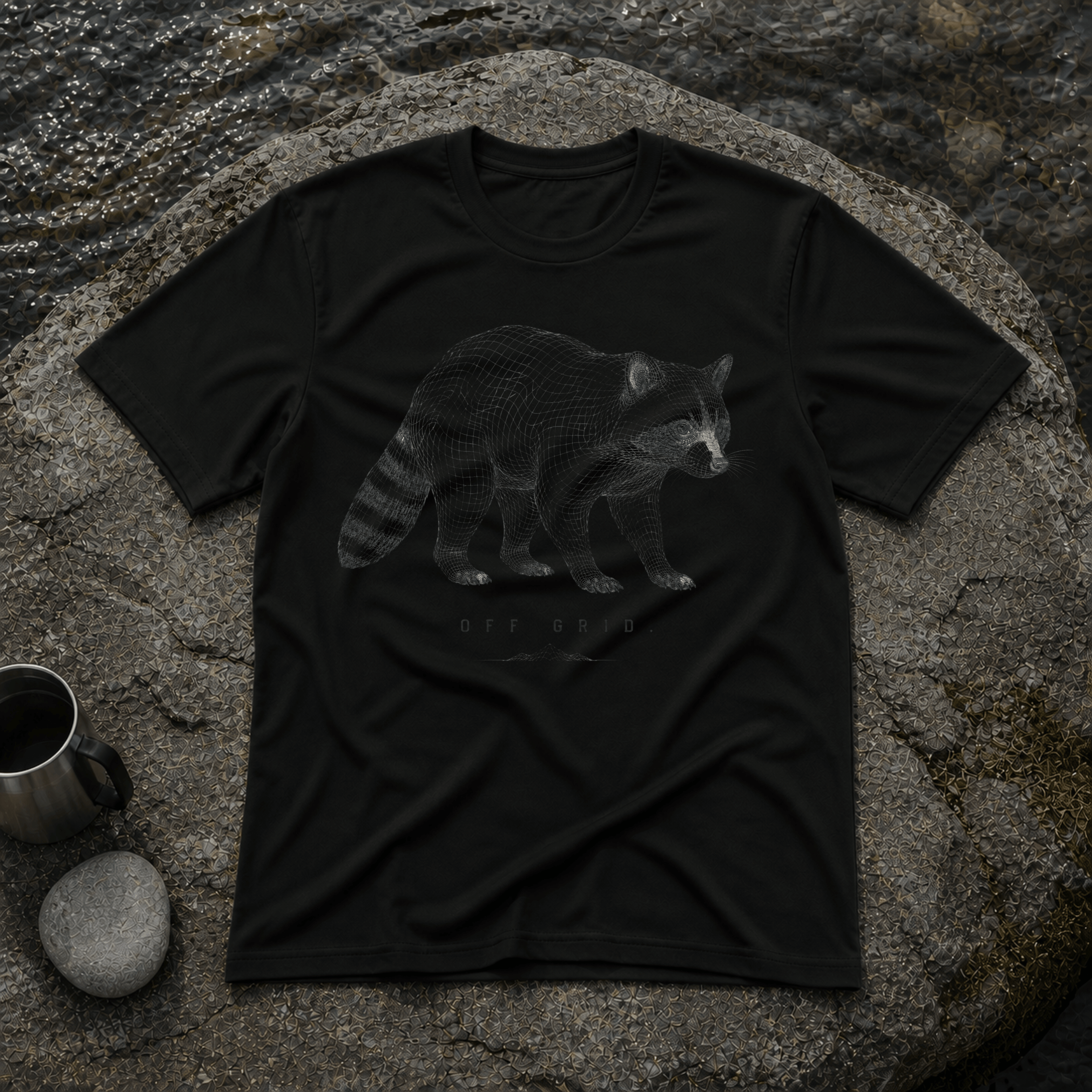 Off Grid Racoon T-Shirt
