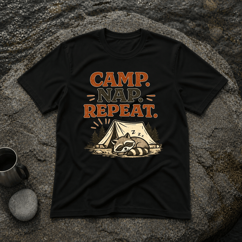 Camp Nap Repeat T-Shirt