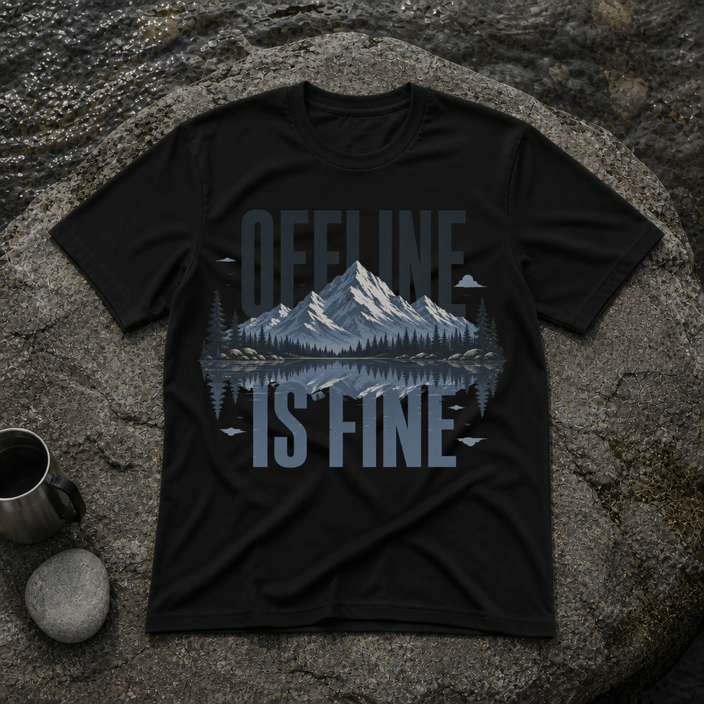 Offline is Fine T-Shirt