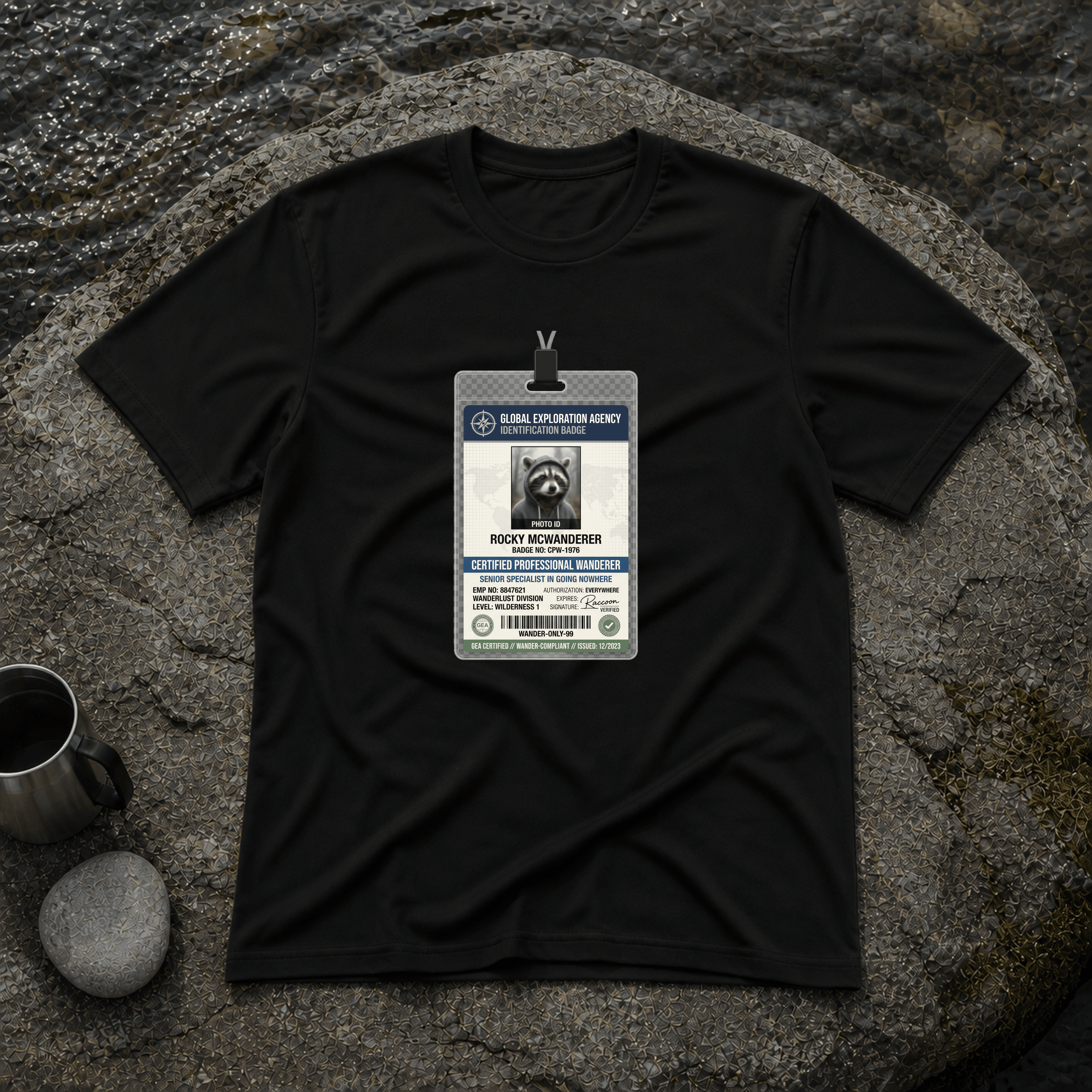 Racoon ID T-Shirt