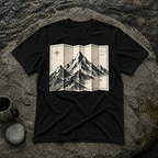 Folded Map Mountains T-Shirt