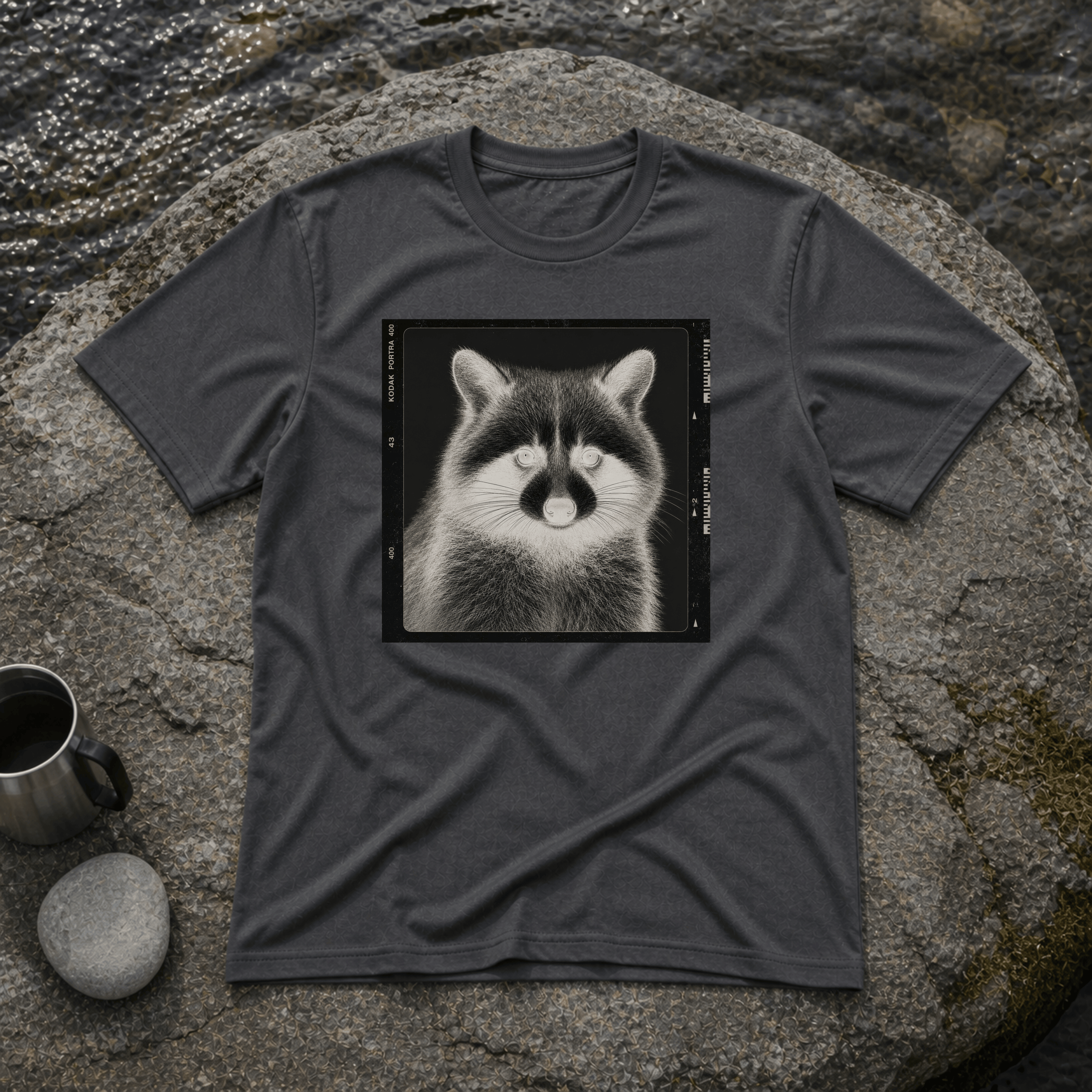 Xray Racoon T-Shirt