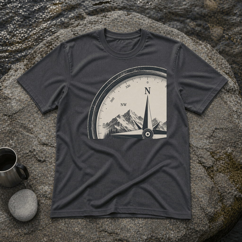 Compass Cropped T-Shirt