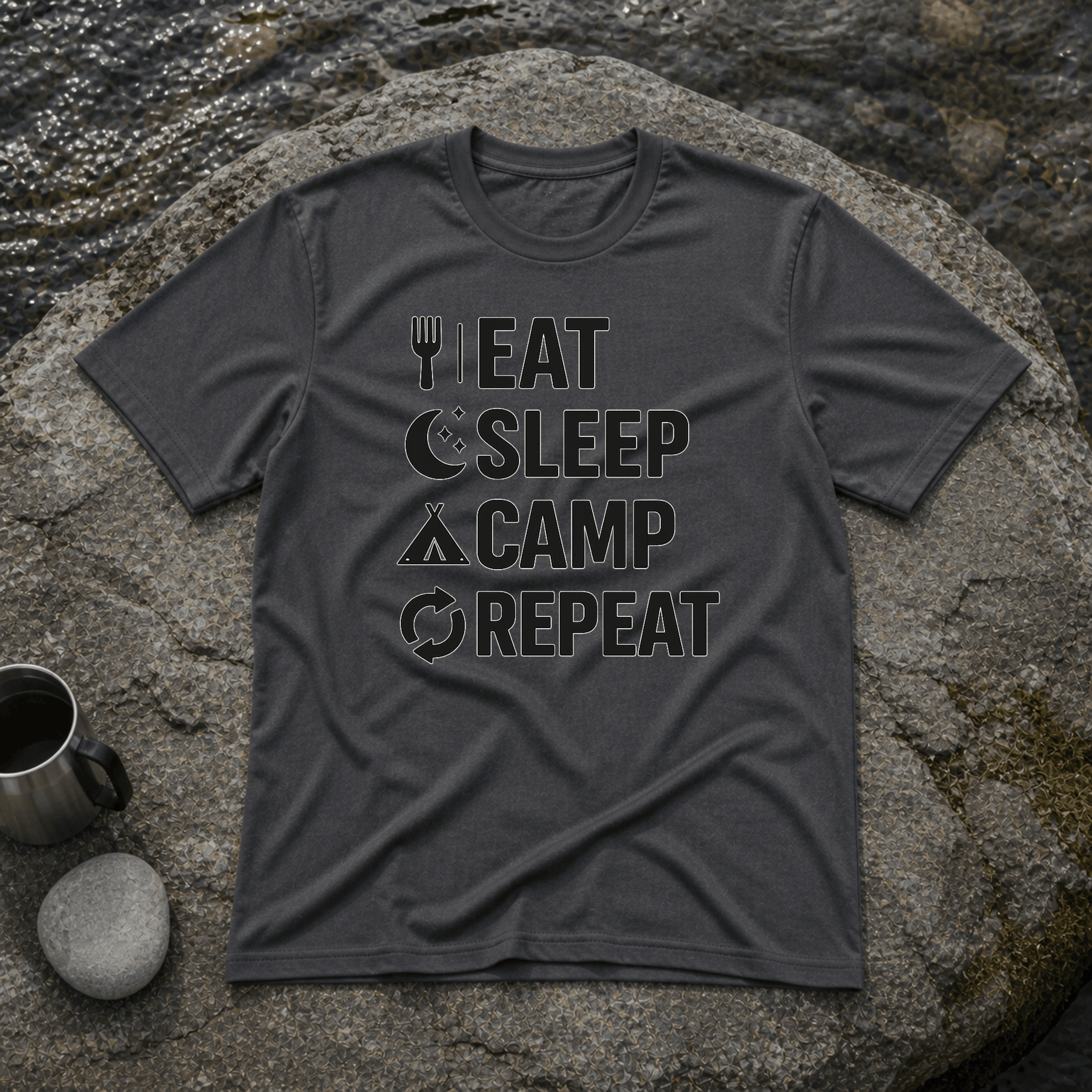 Eat Sleep Camp T-Shirt